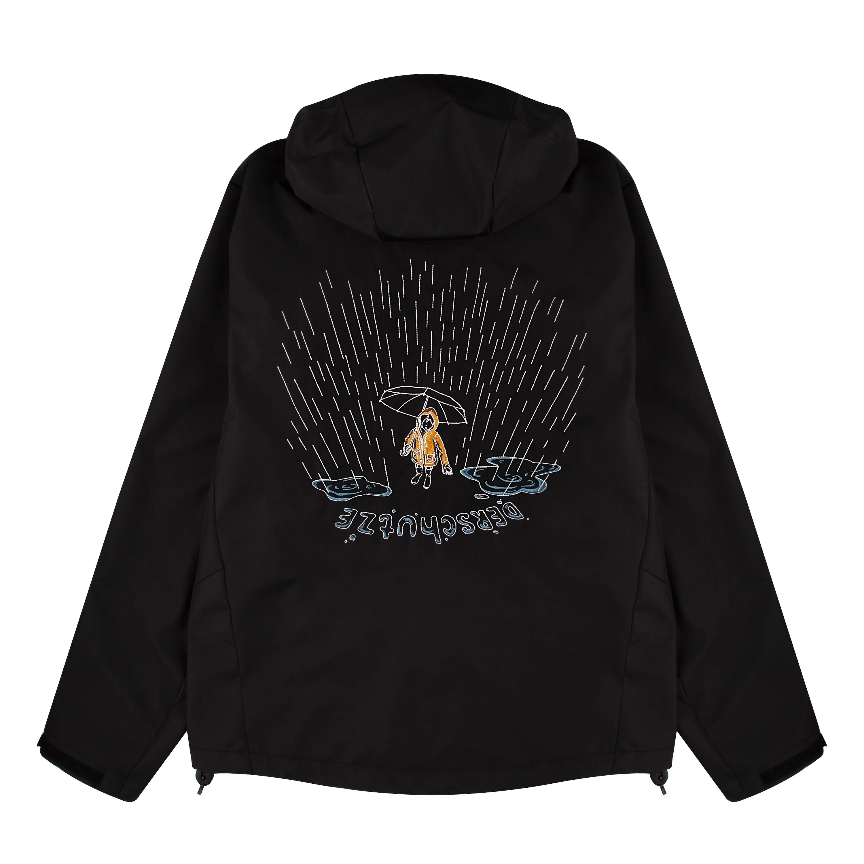 "rainy day" shell Jacket black - Image 2