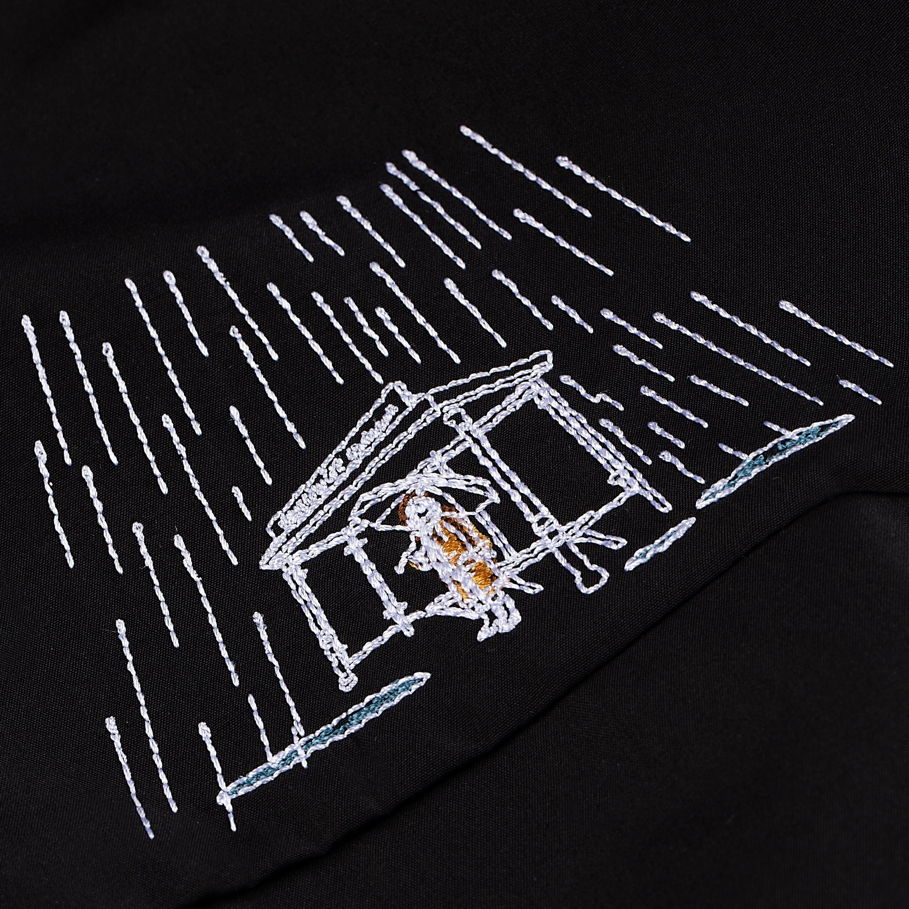 "rainy day" shell Jacket black - Image 4