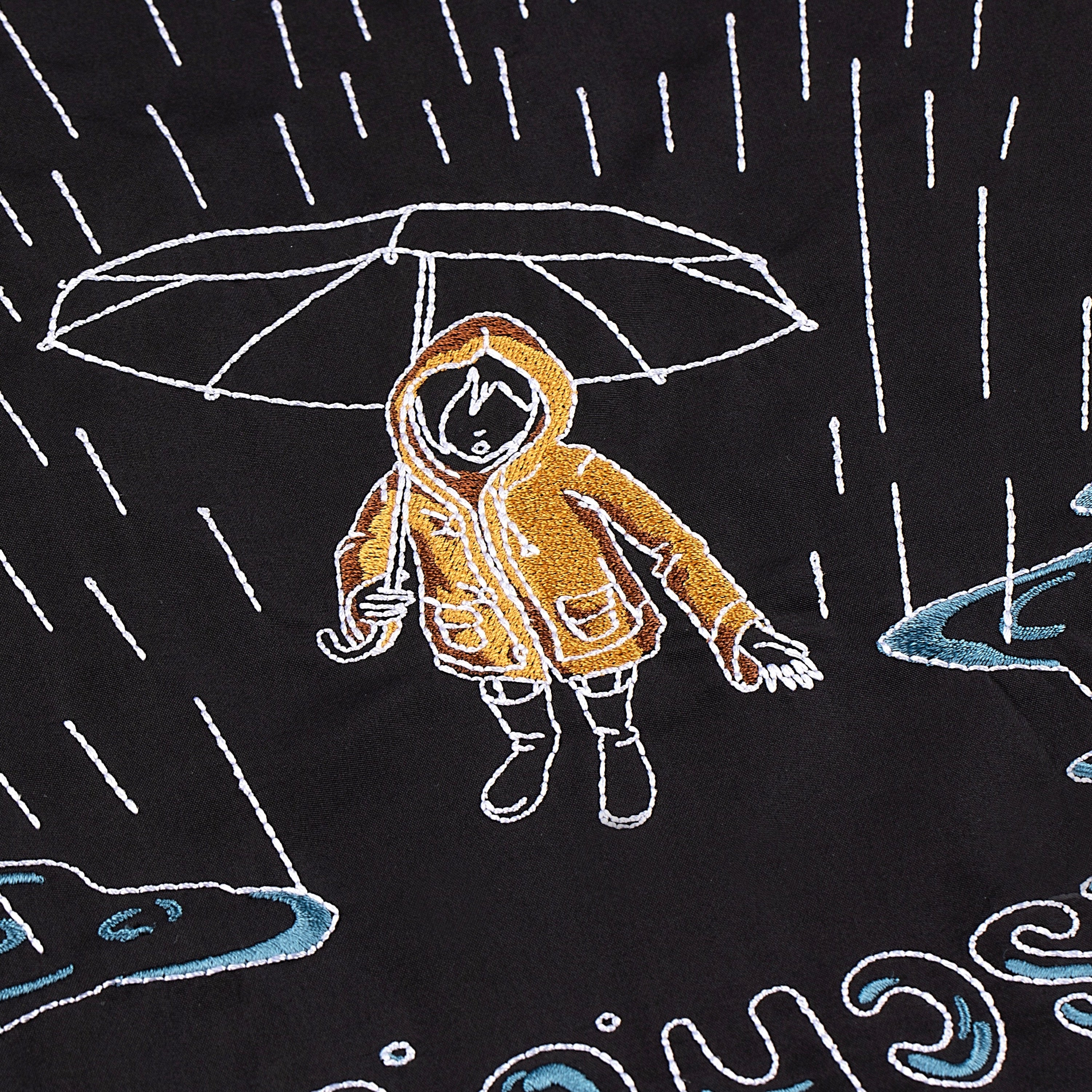 "rainy day" shell Jacket black - Image 5
