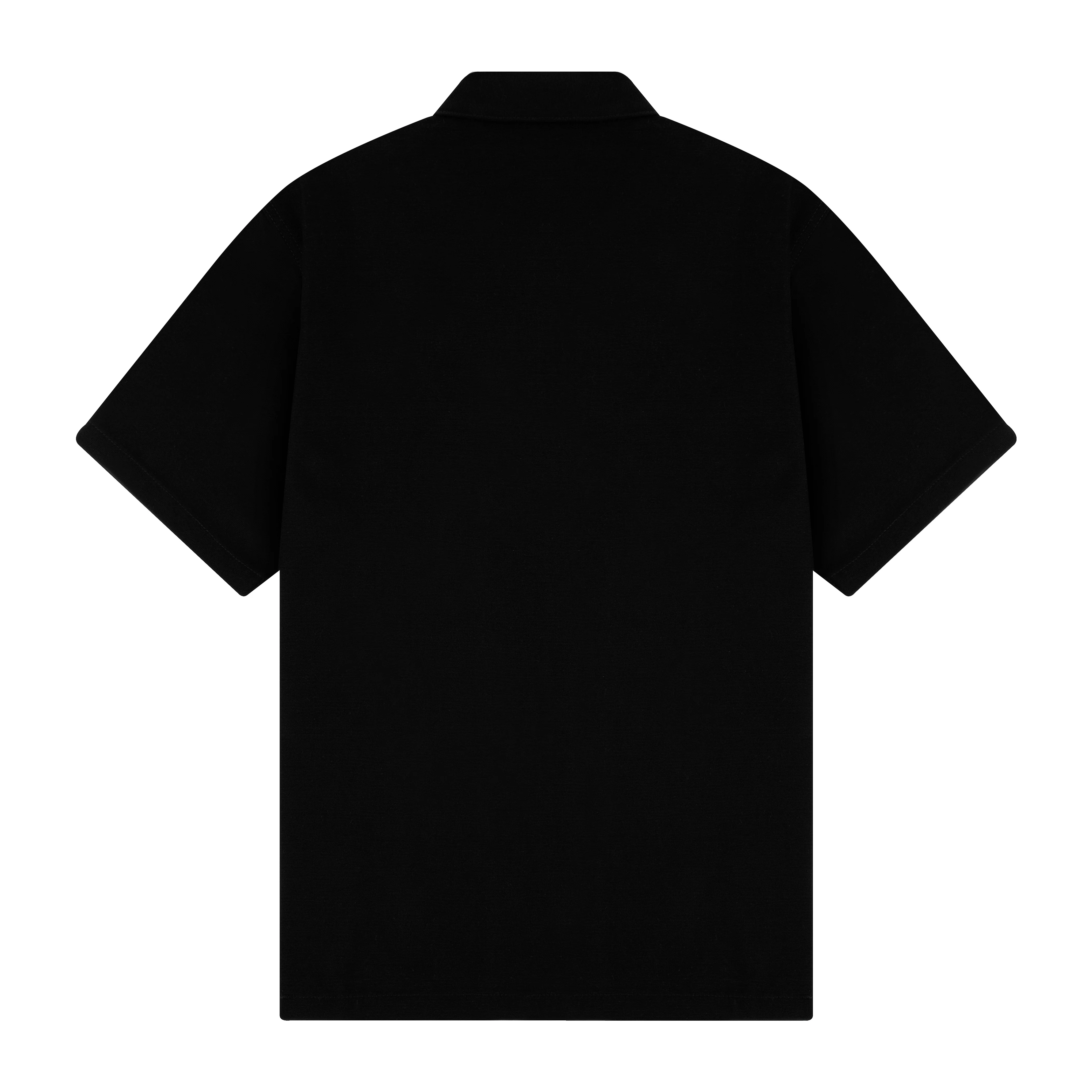 "rainy day" zip up Shirt black - Image 2