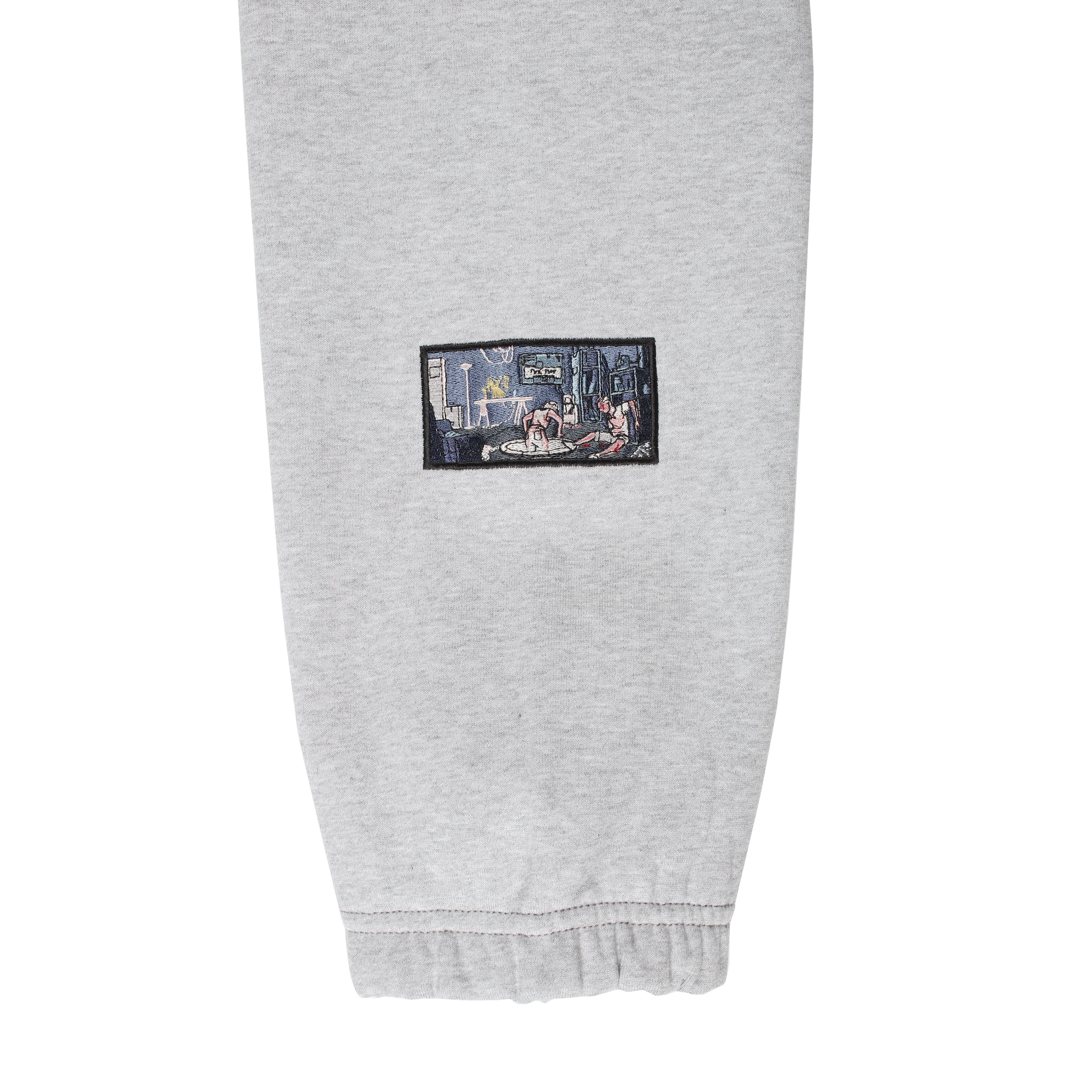 "time traveler" jogger grey melange - Image 2