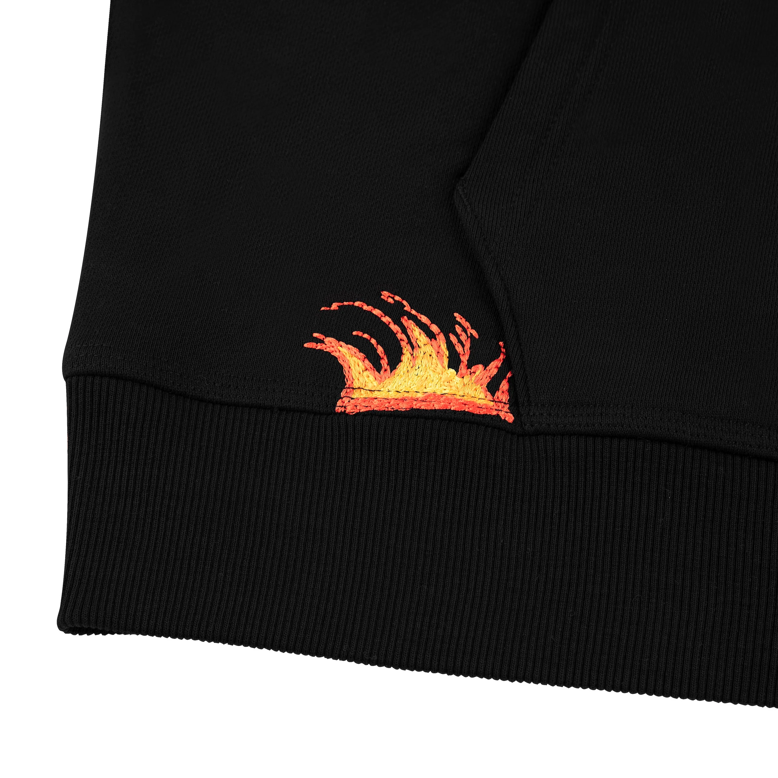 "riot" Hoodie black - Image 4
