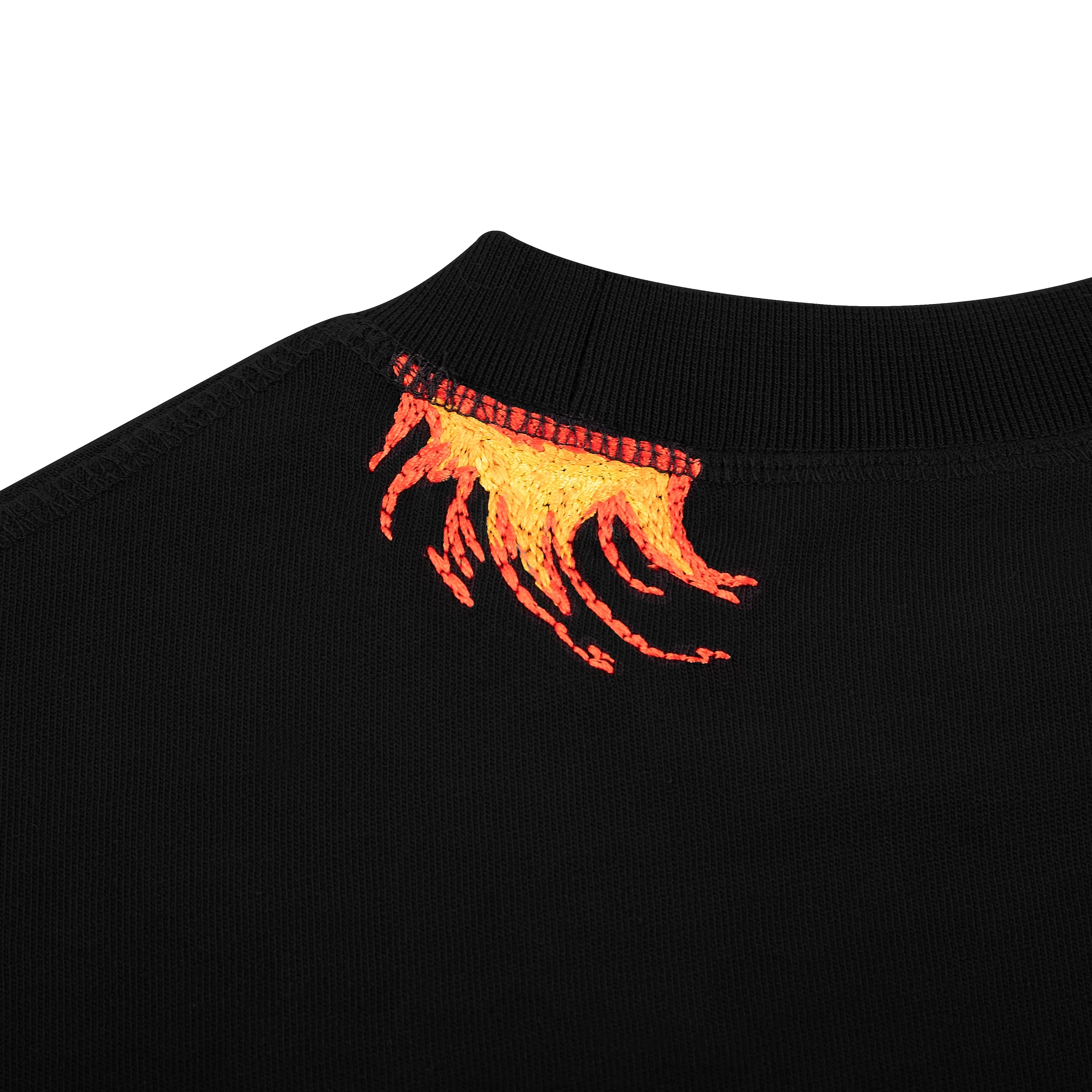 "riot" T-Shirt black 03 - Image 6
