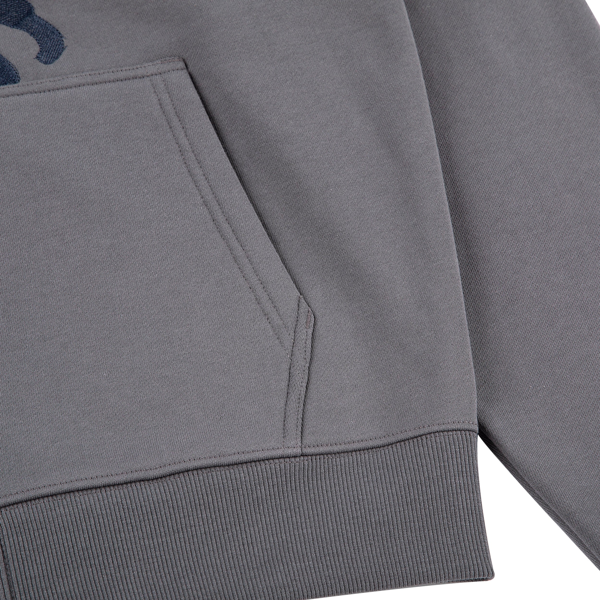 "riot" Zip Up grey - Image 5