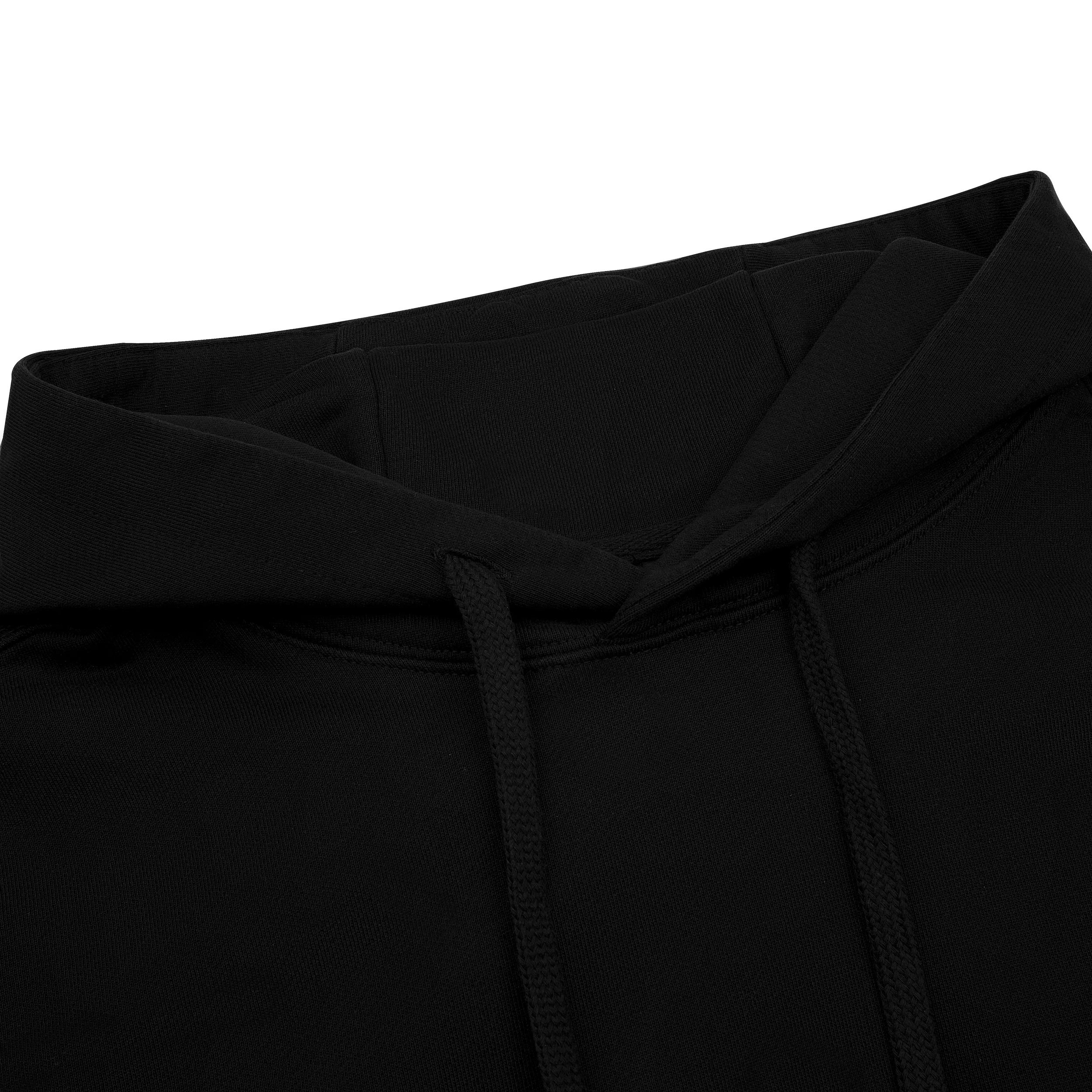 "sashiko" Hoodie black - Image 4