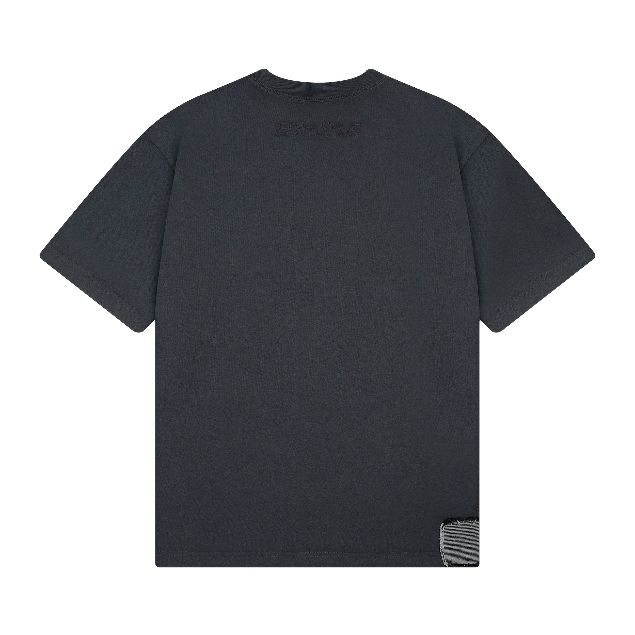 "sashiko" T Shirt anthracite - Image 2