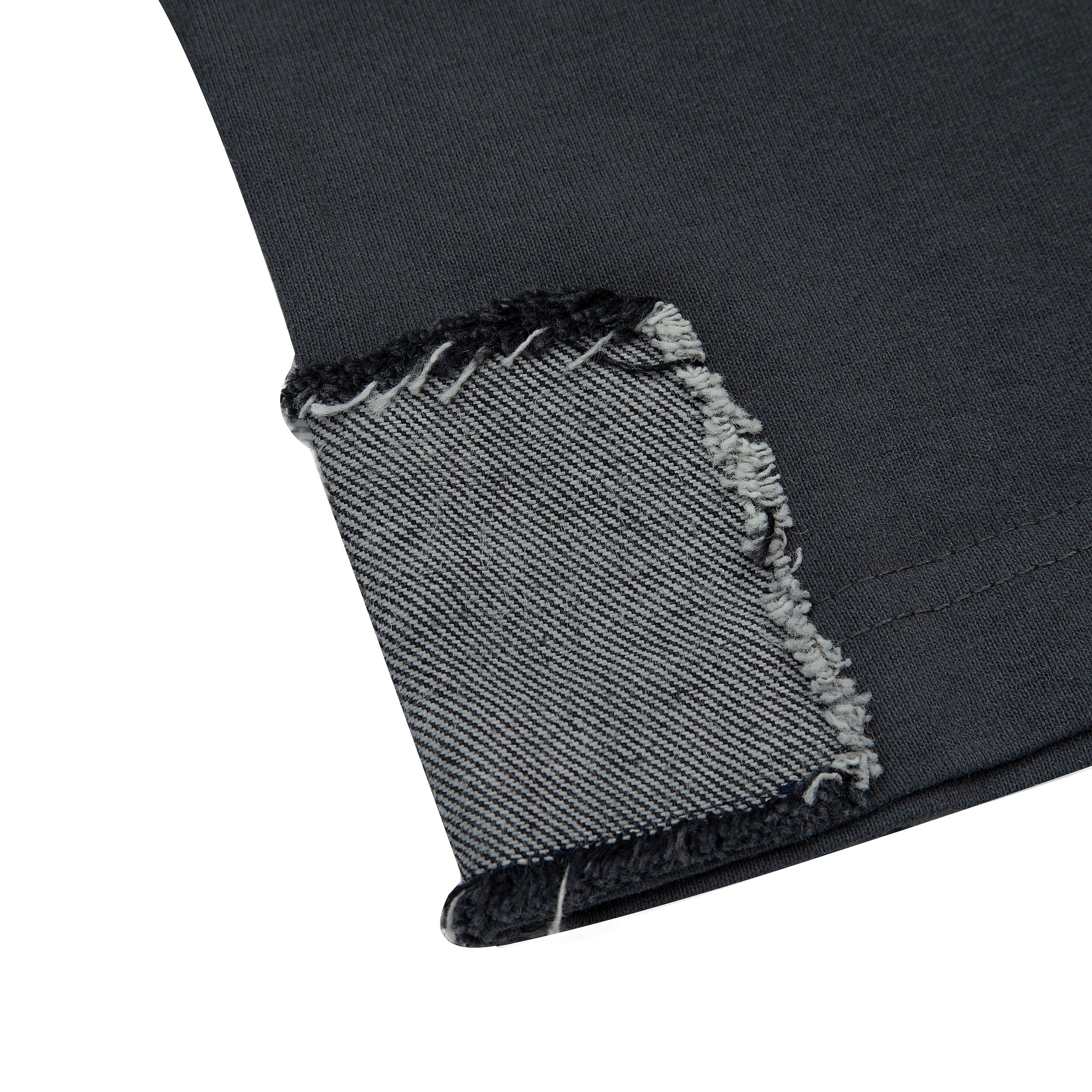 "sashiko" T Shirt anthracite - Image 4