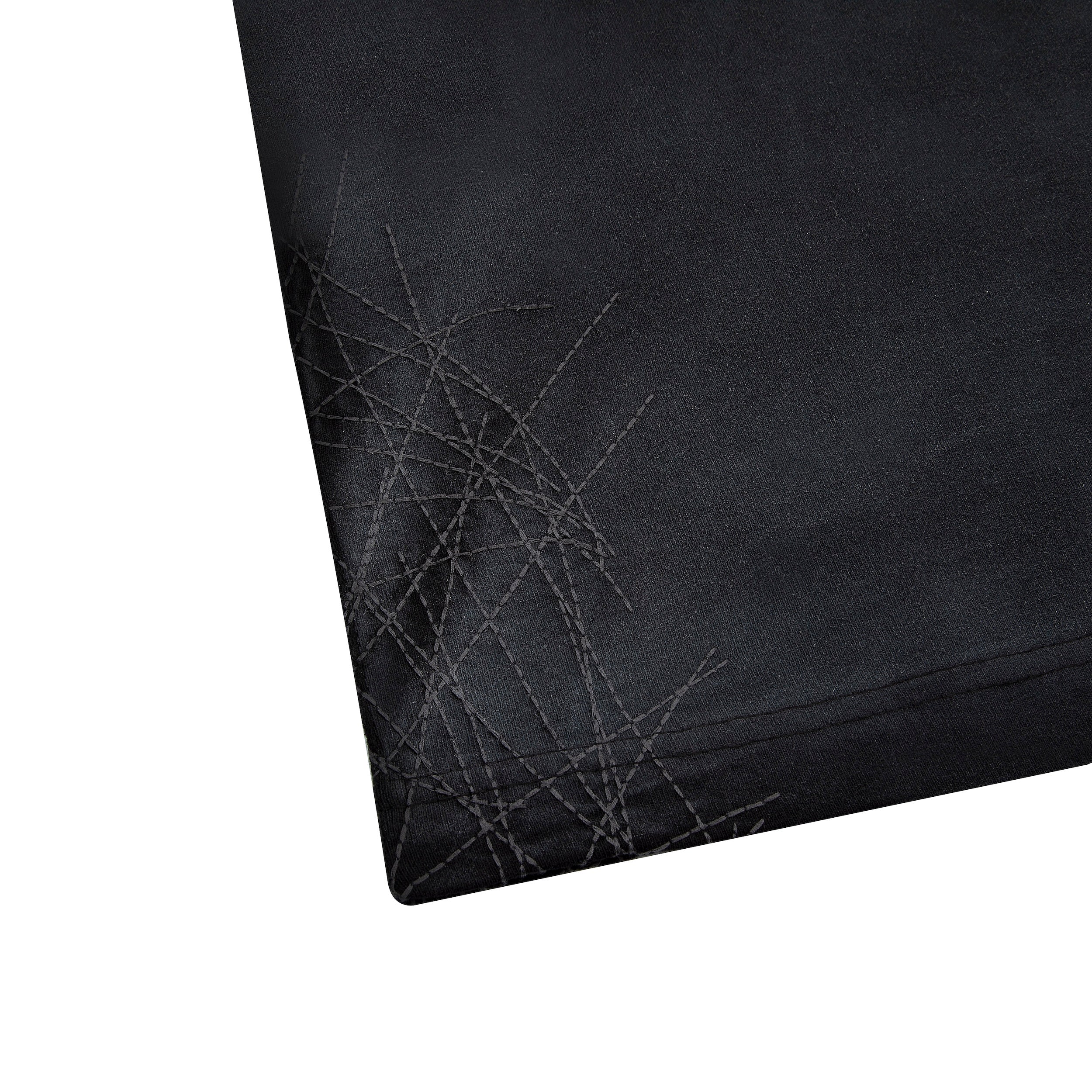 "sashiko" T Shirt black - Image 4