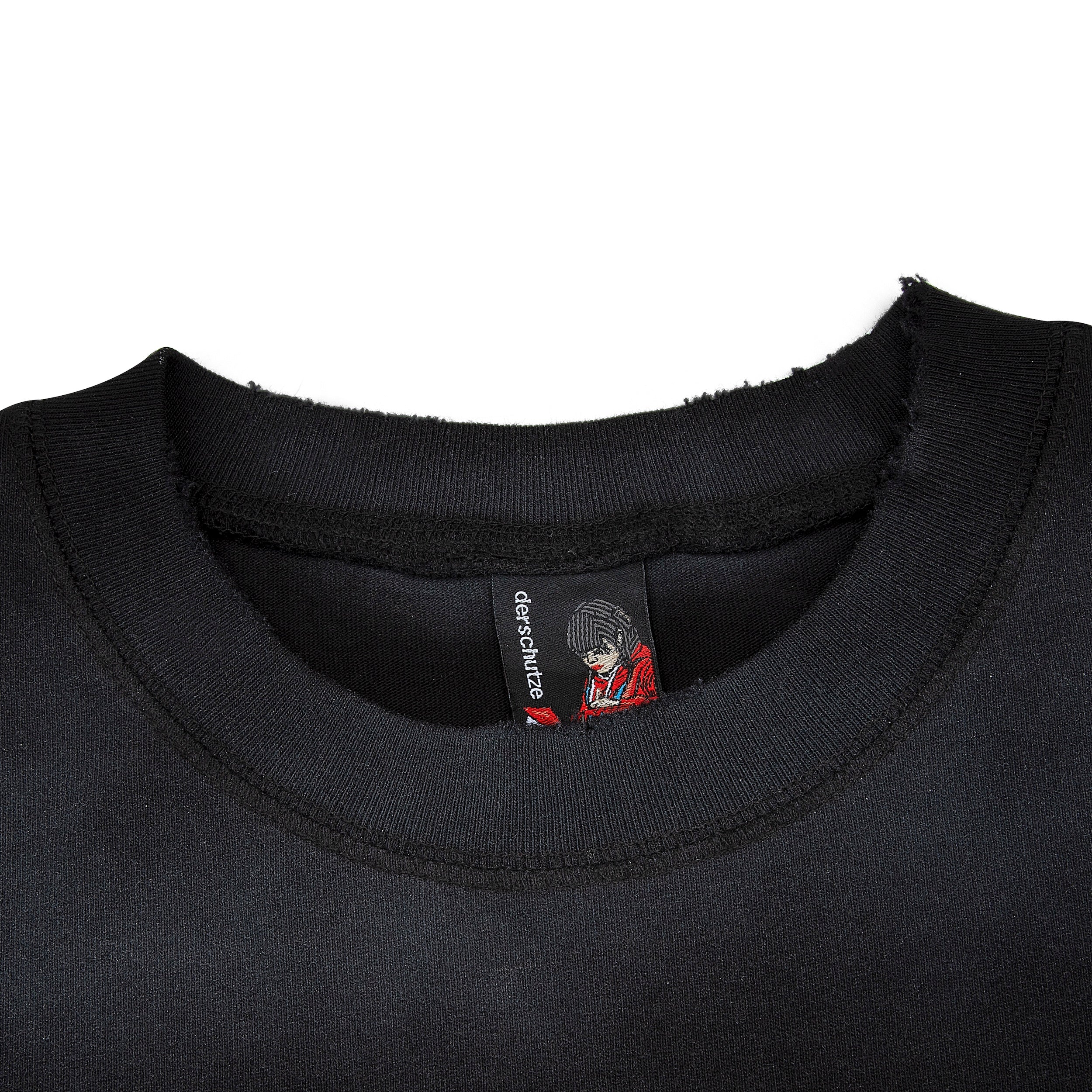 "sashiko" T Shirt black - Image 6