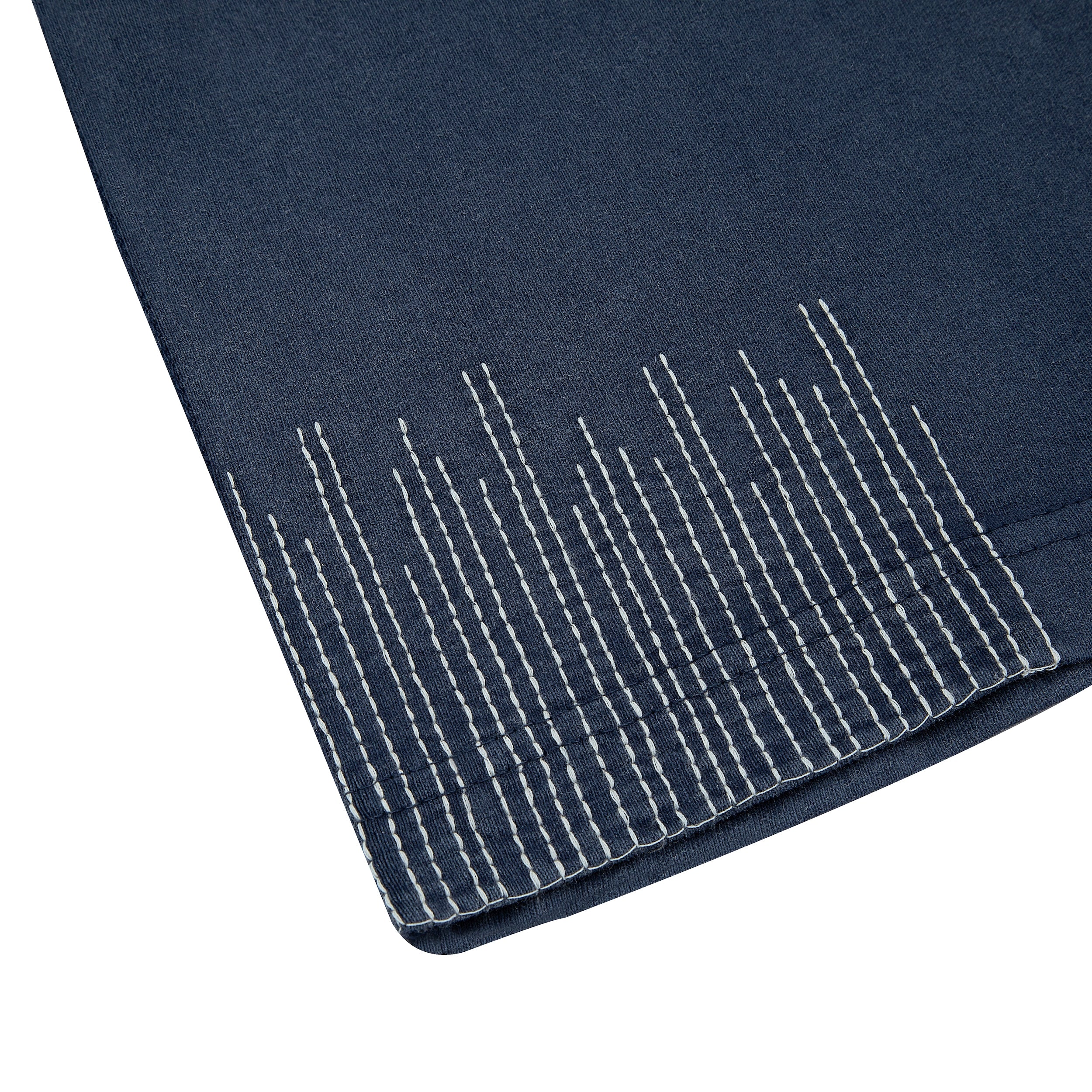 "sashiko" T Shirt navy - Image 6