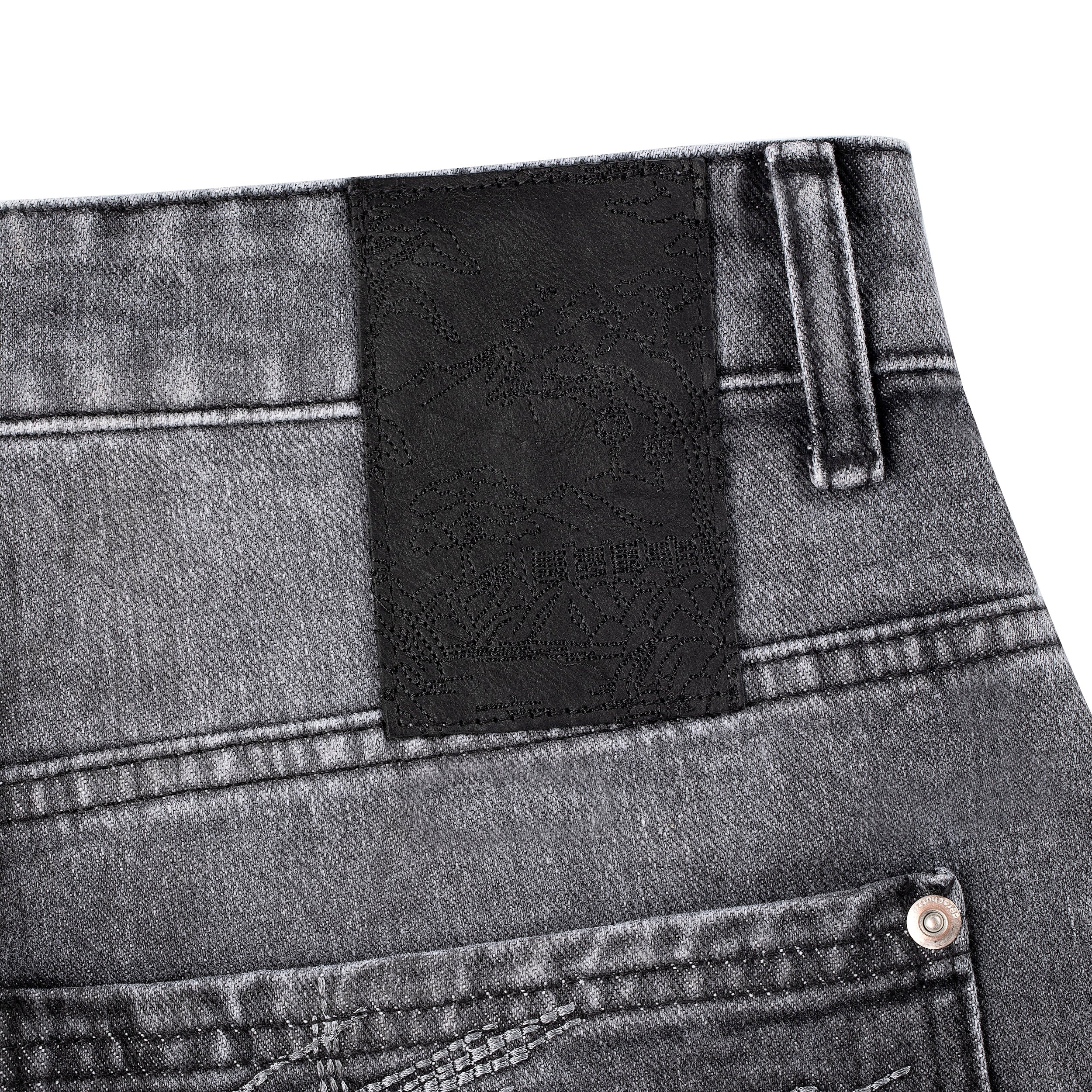 "sashiko v2" denim grey - Image 8