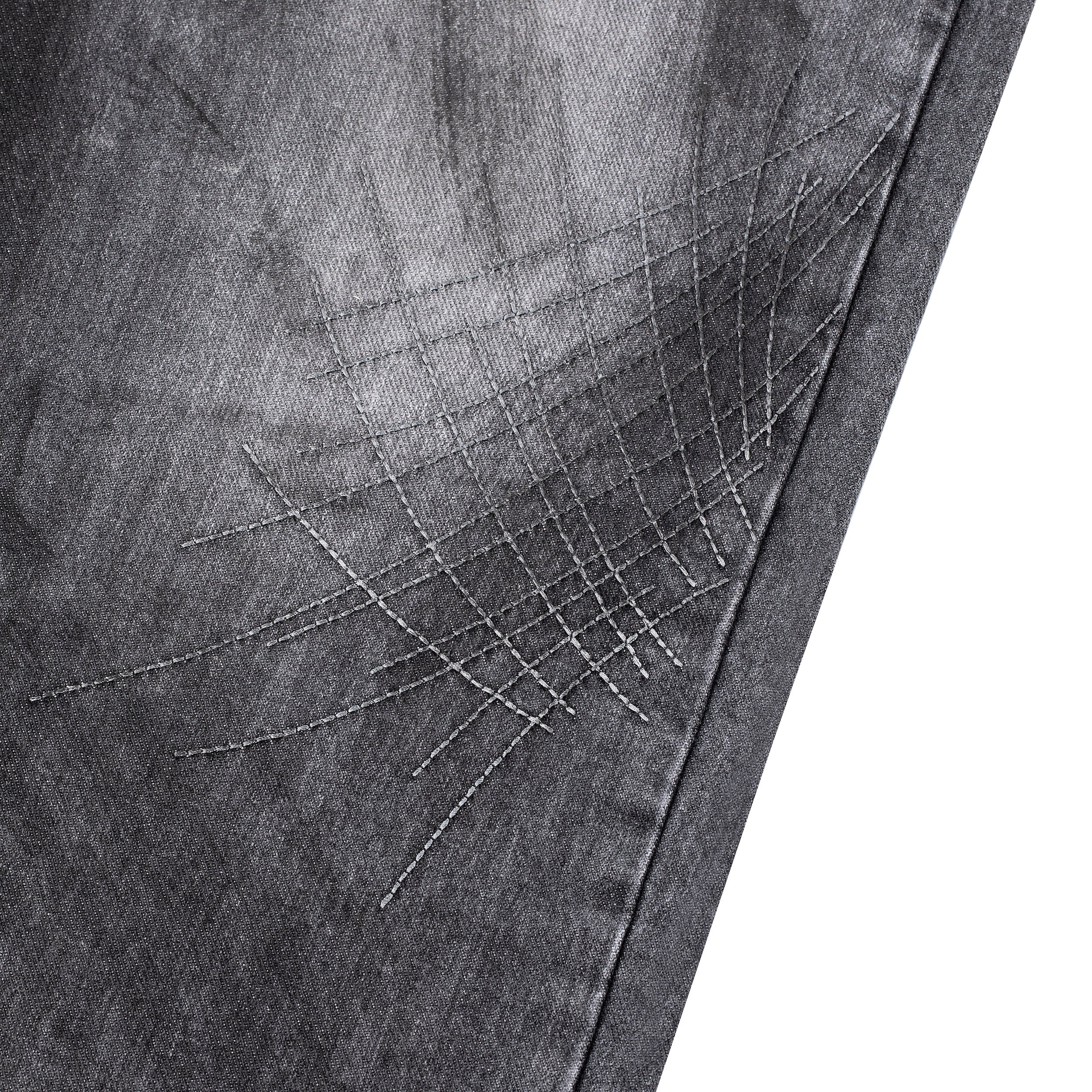 "sashiko v2" denim grey - Image 9