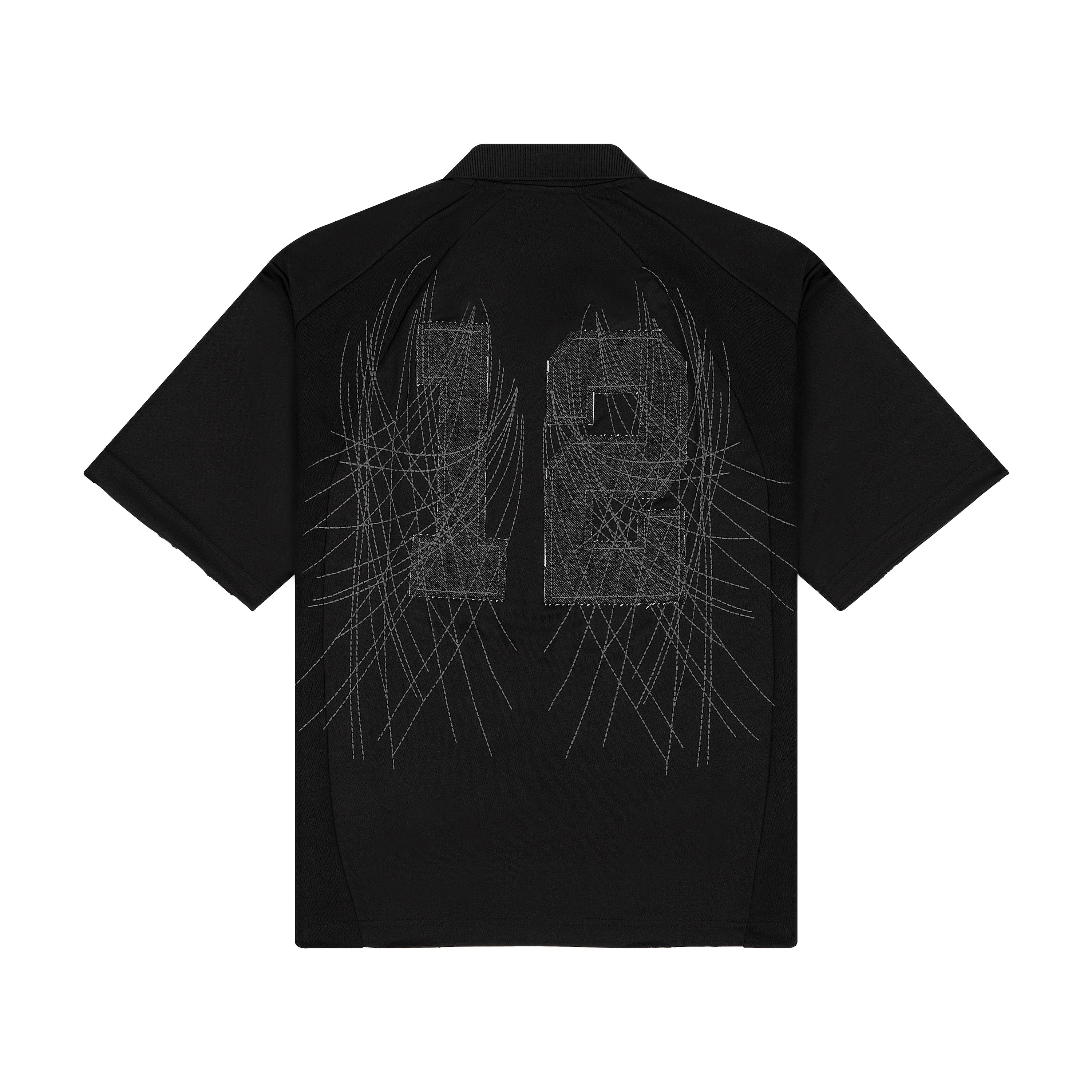 "sashiko v2" Jersey black - Image 2