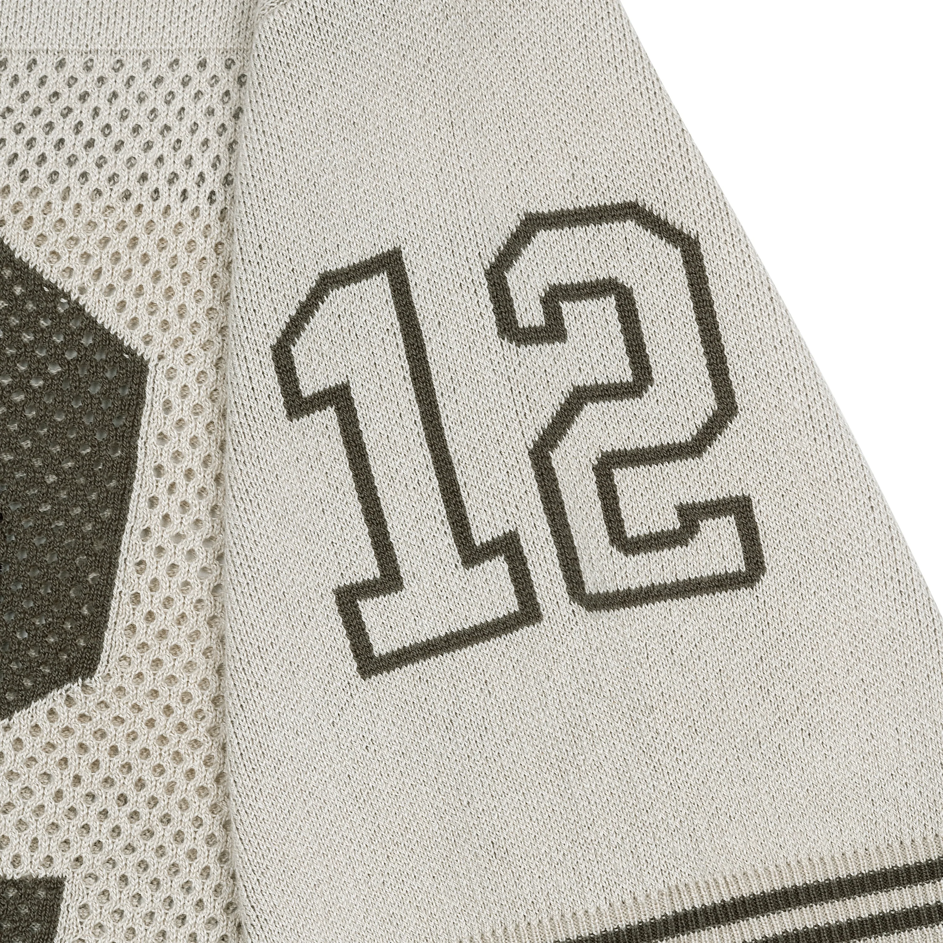 "sashiko v2" knit jersey beige - Image 3