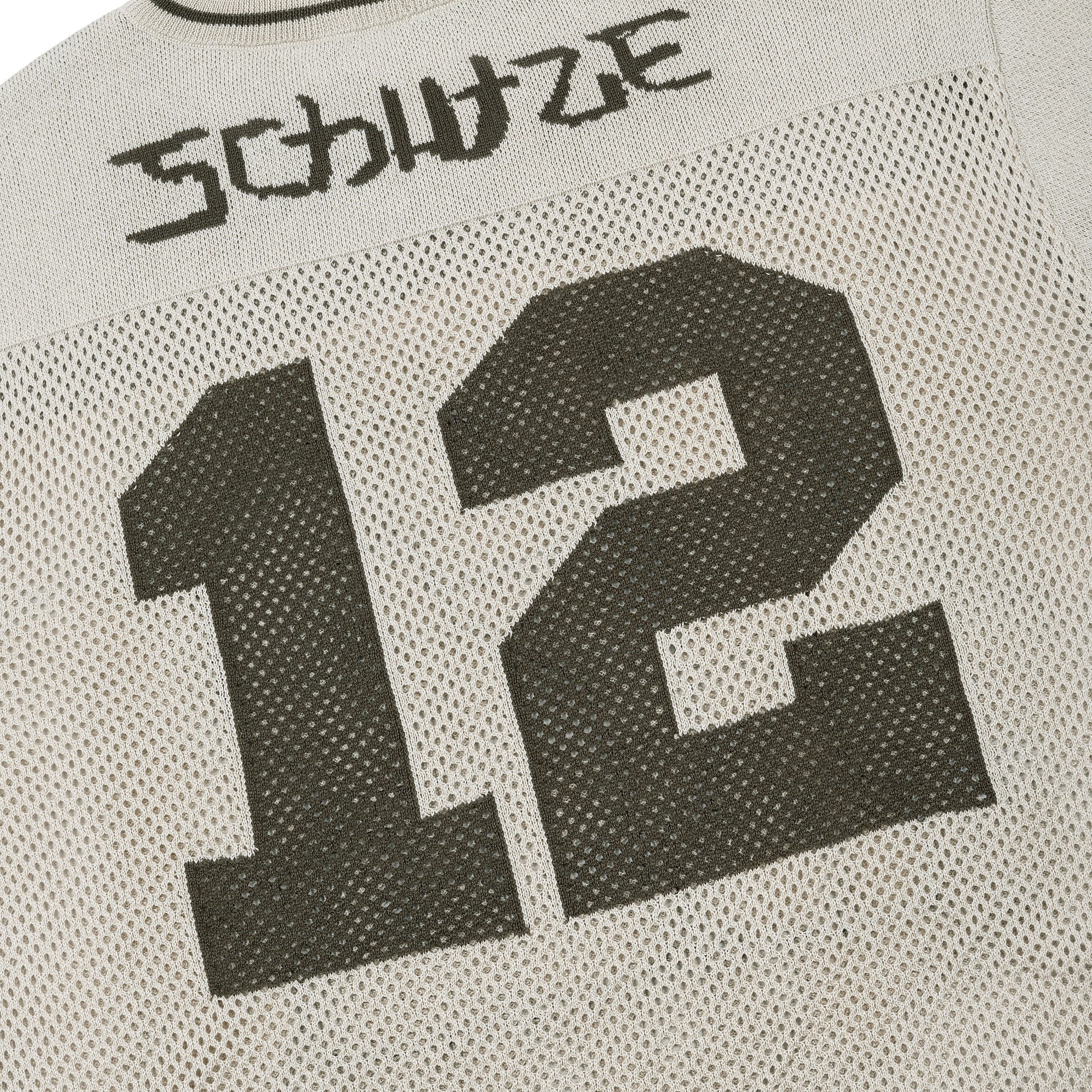 "sashiko v2" knit jersey beige - Image 6