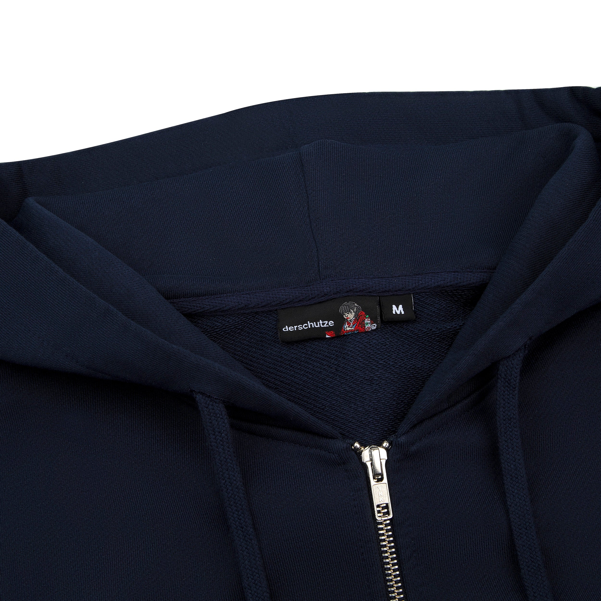 "sashiko" Zip Up navy - Image 5
