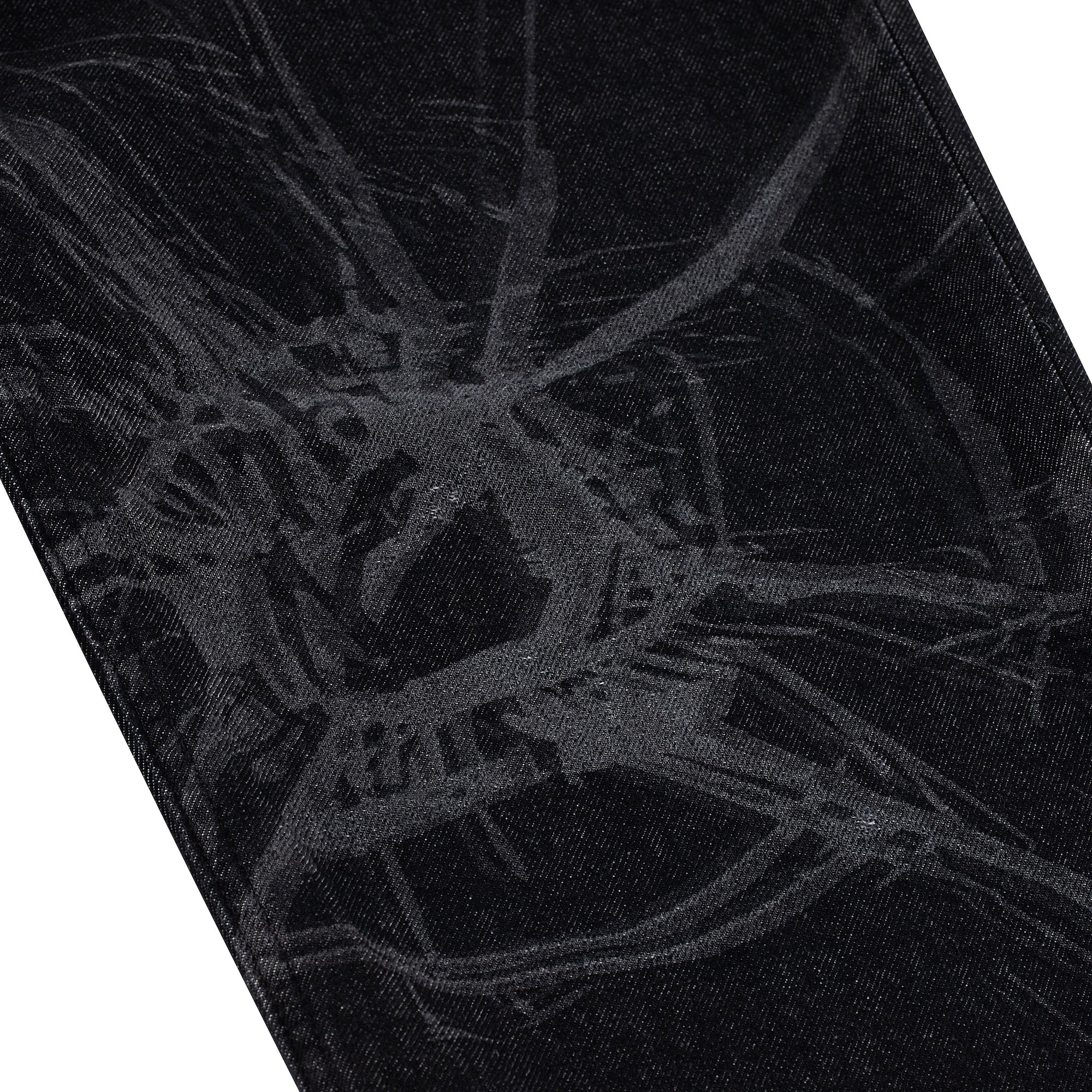 "shattered" denim Jeans lasered - Image 6