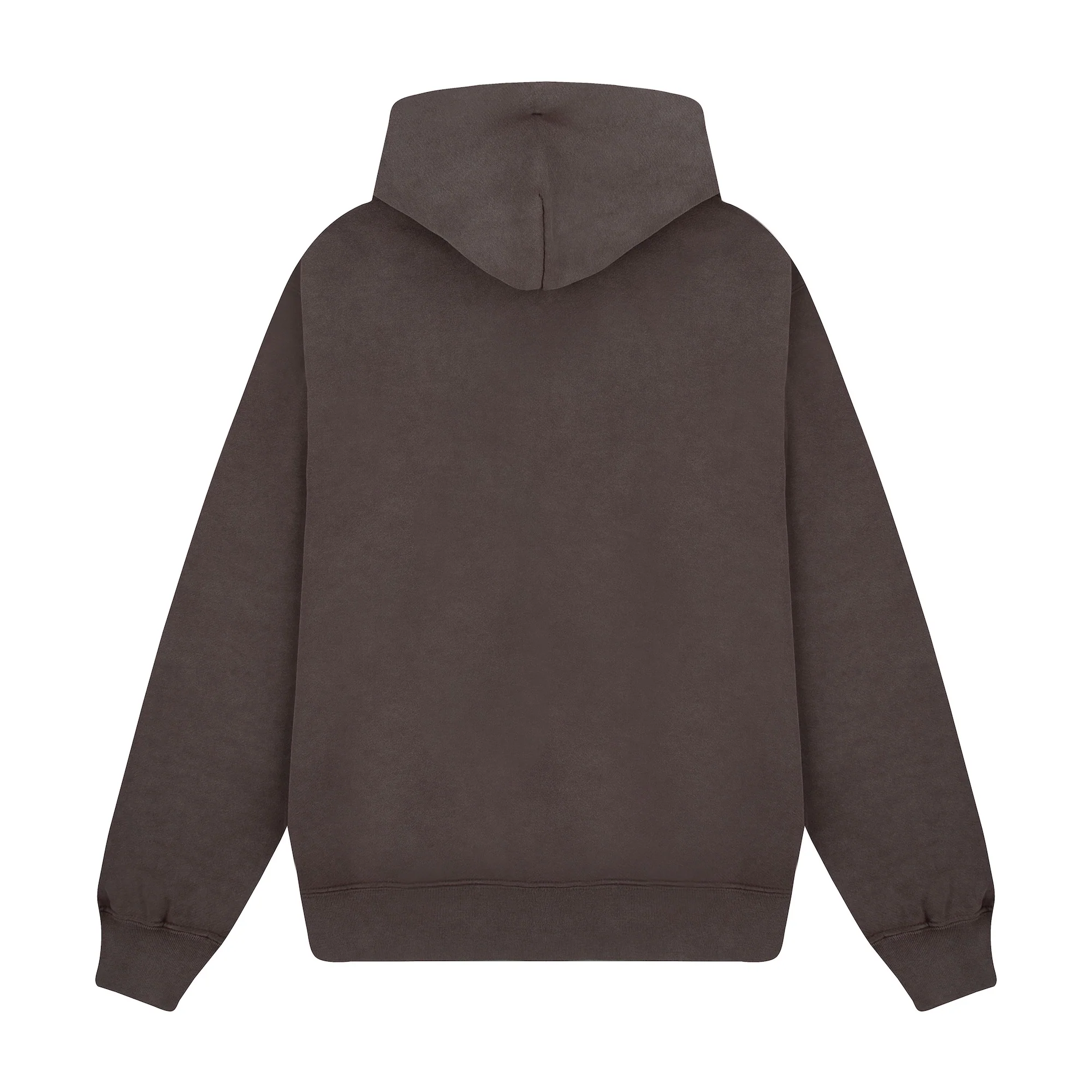 "shattered" Zip Up washed brown - Image 2