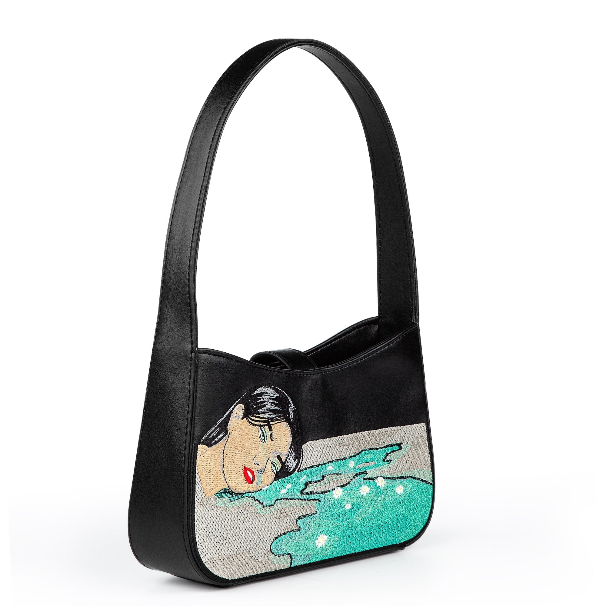 "puddle of tears" Handbag black - Image 2