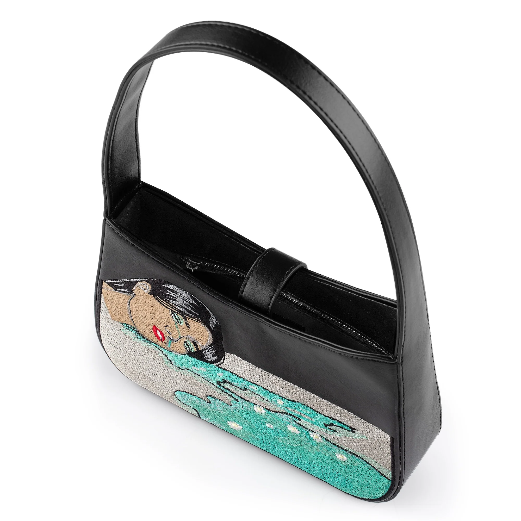 "puddle of tears" Handbag black - Image 4