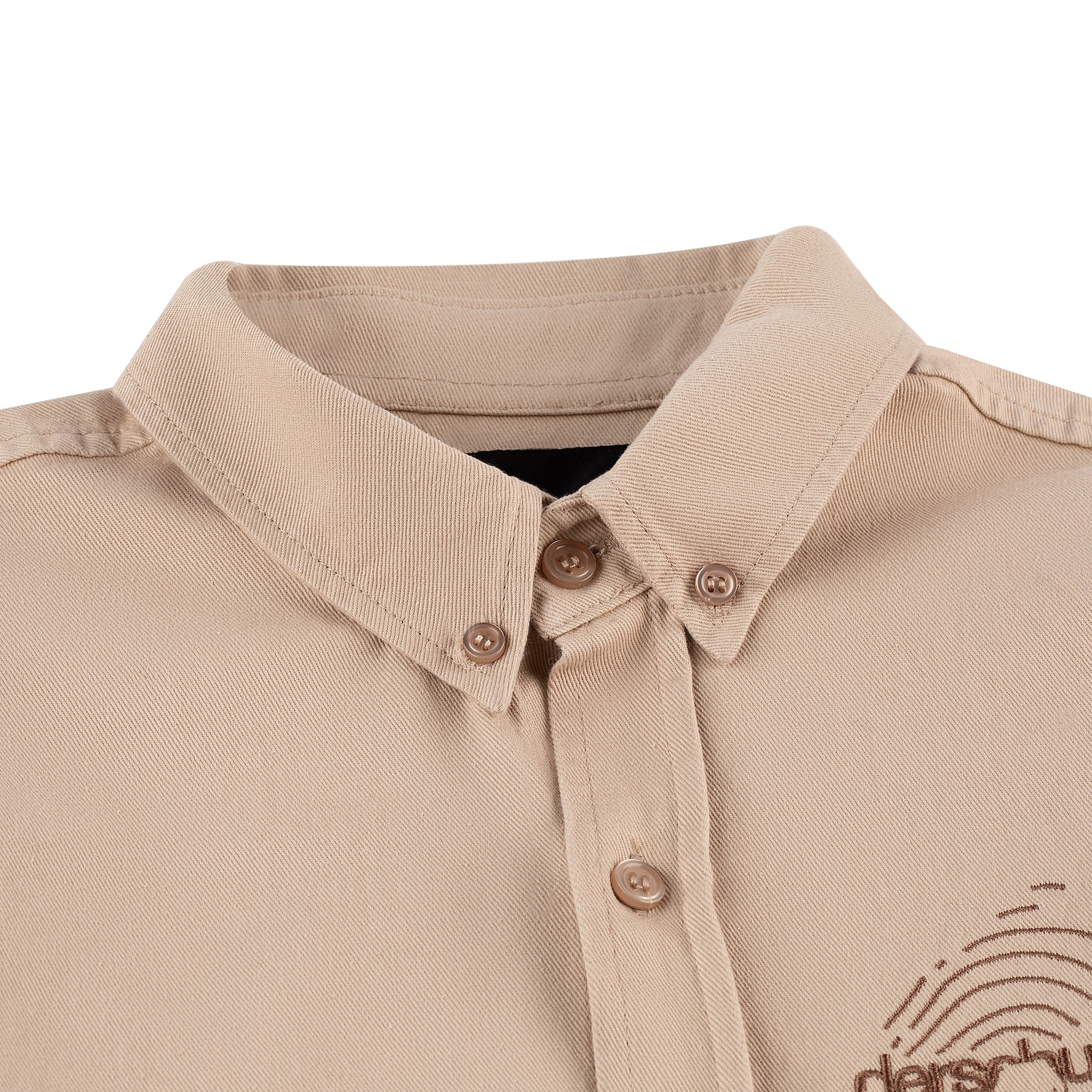 "silence Shirt Beige - Image 3