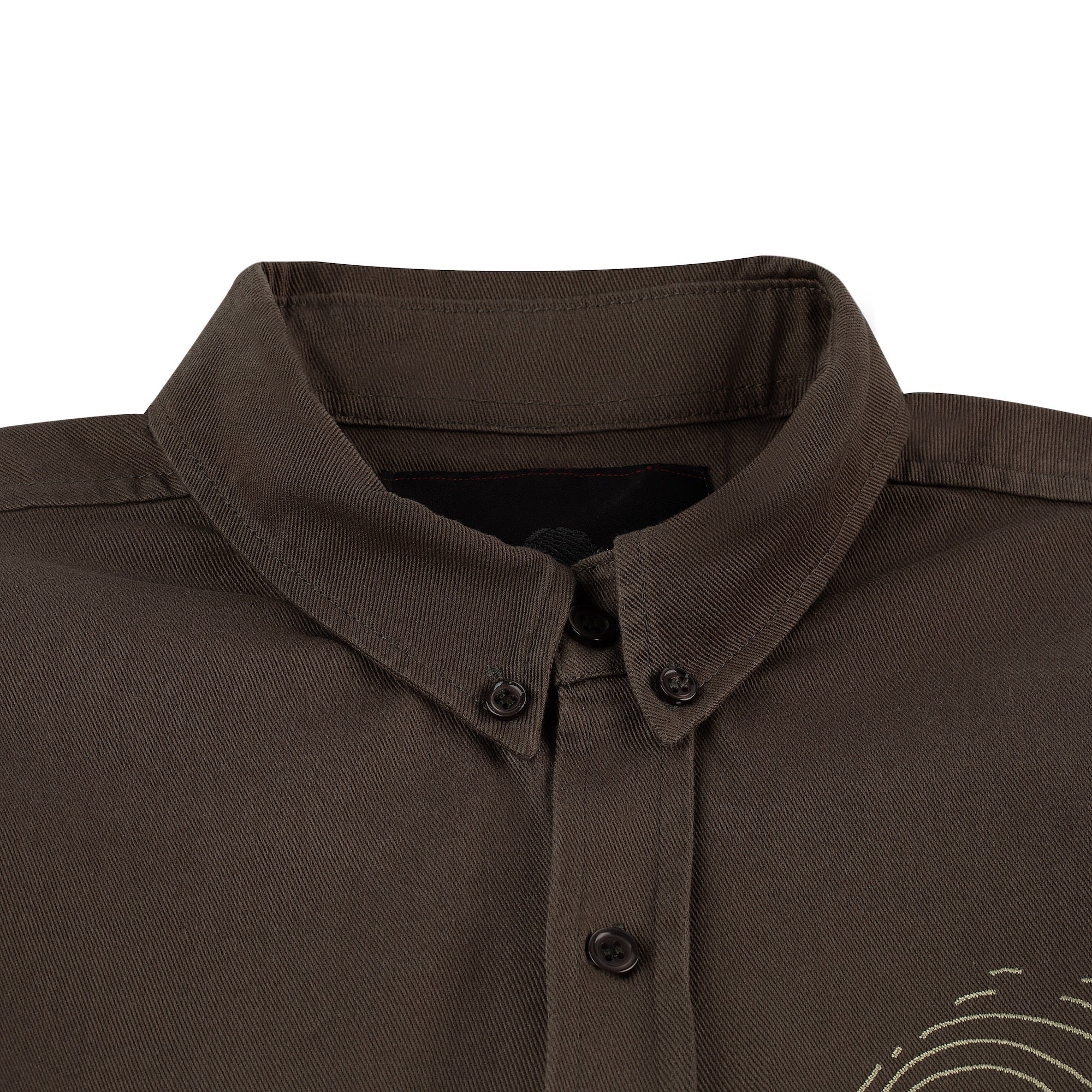 "silence" Shirt khaki - Image 3