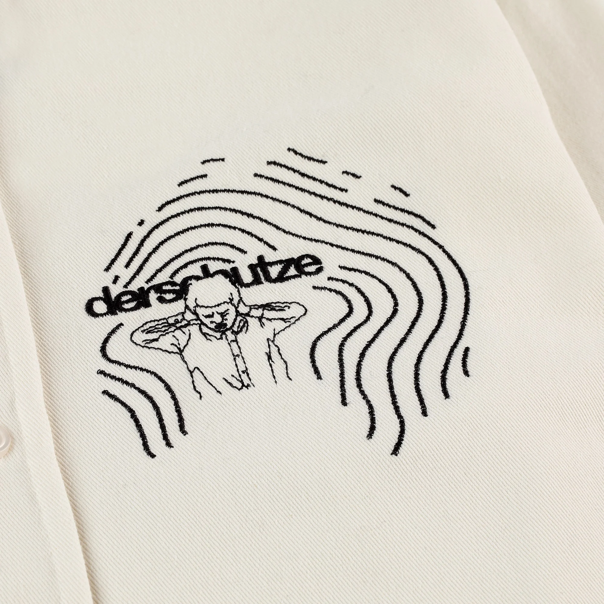 "silence" Shirt white - Image 4