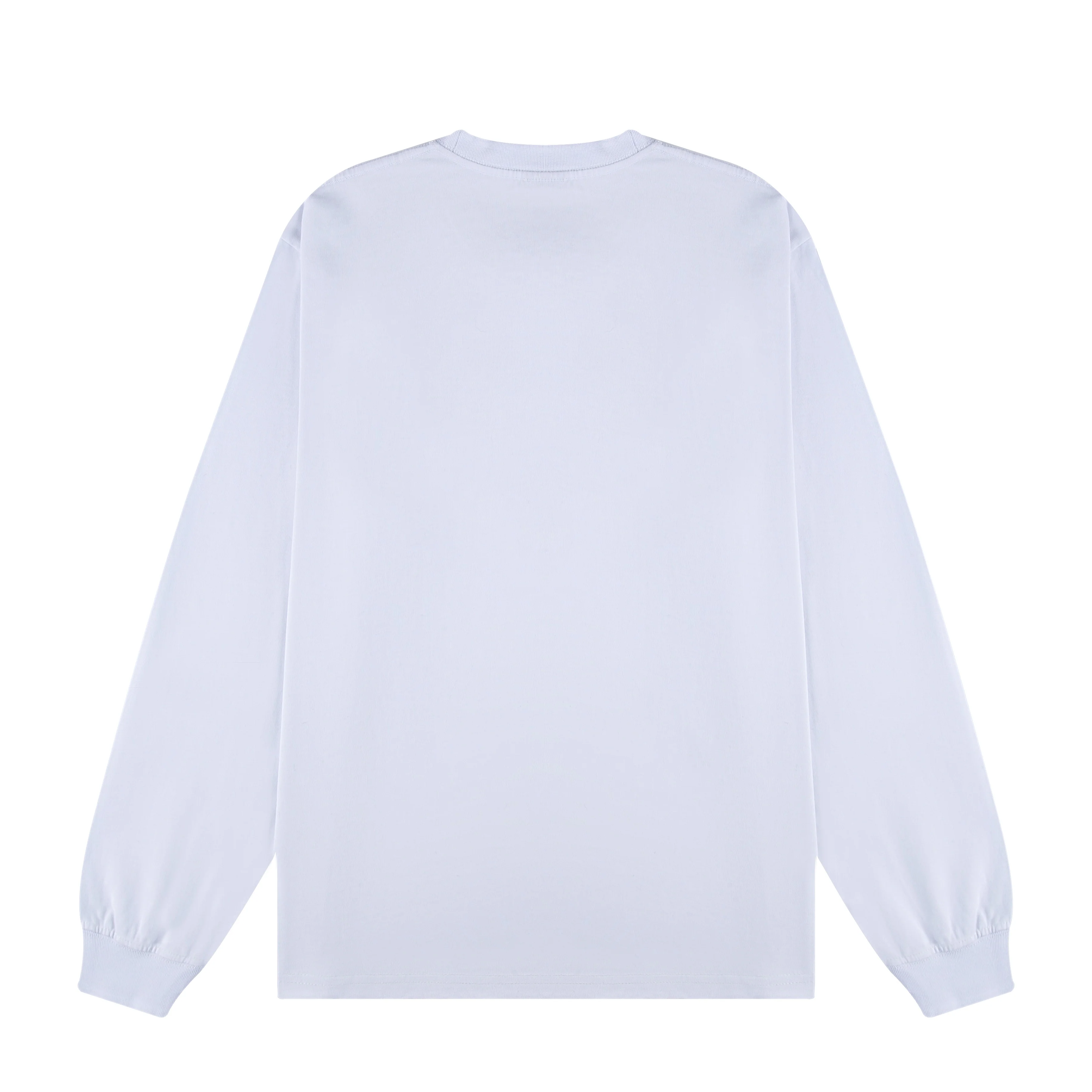 "silence" Long Sleeve white - Image 2