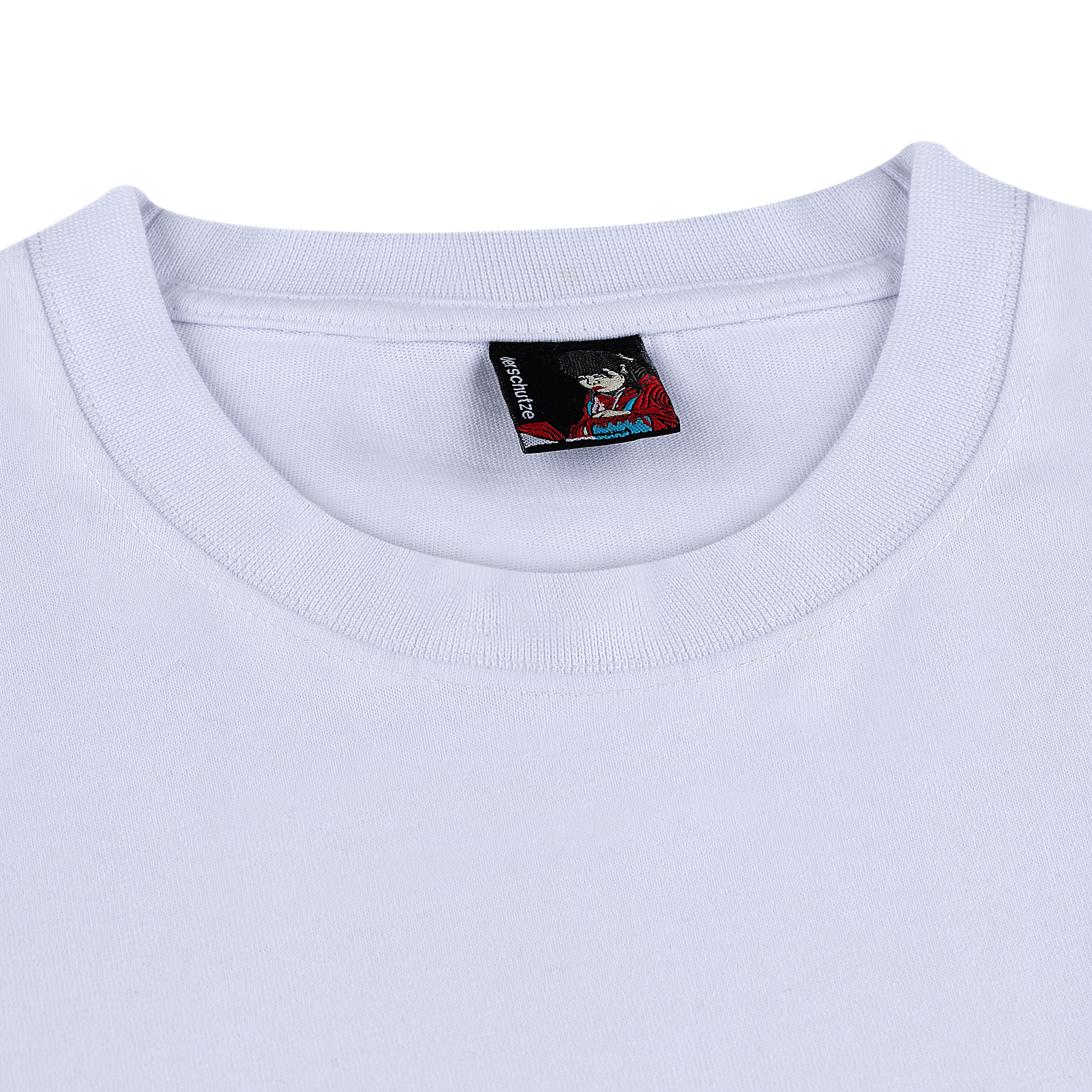 "silence" Long Sleeve white - Image 3