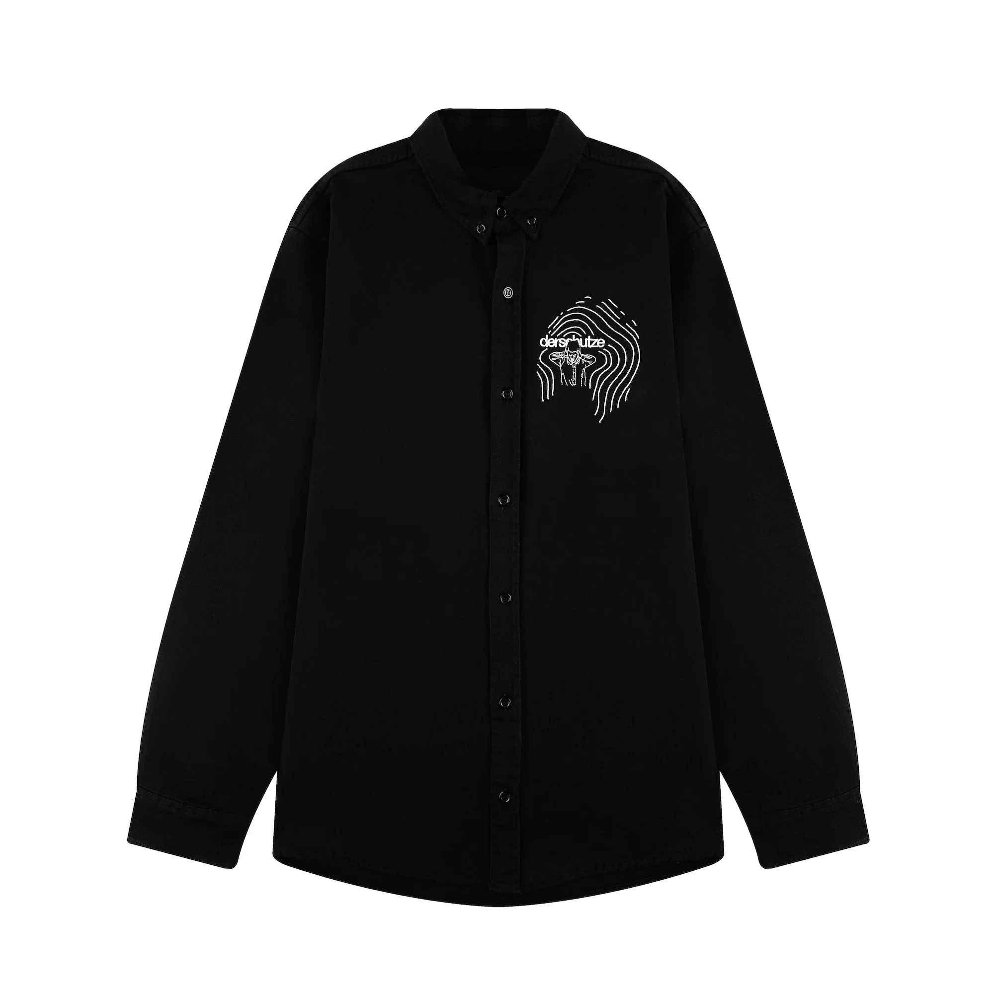 "silence" Shirt black