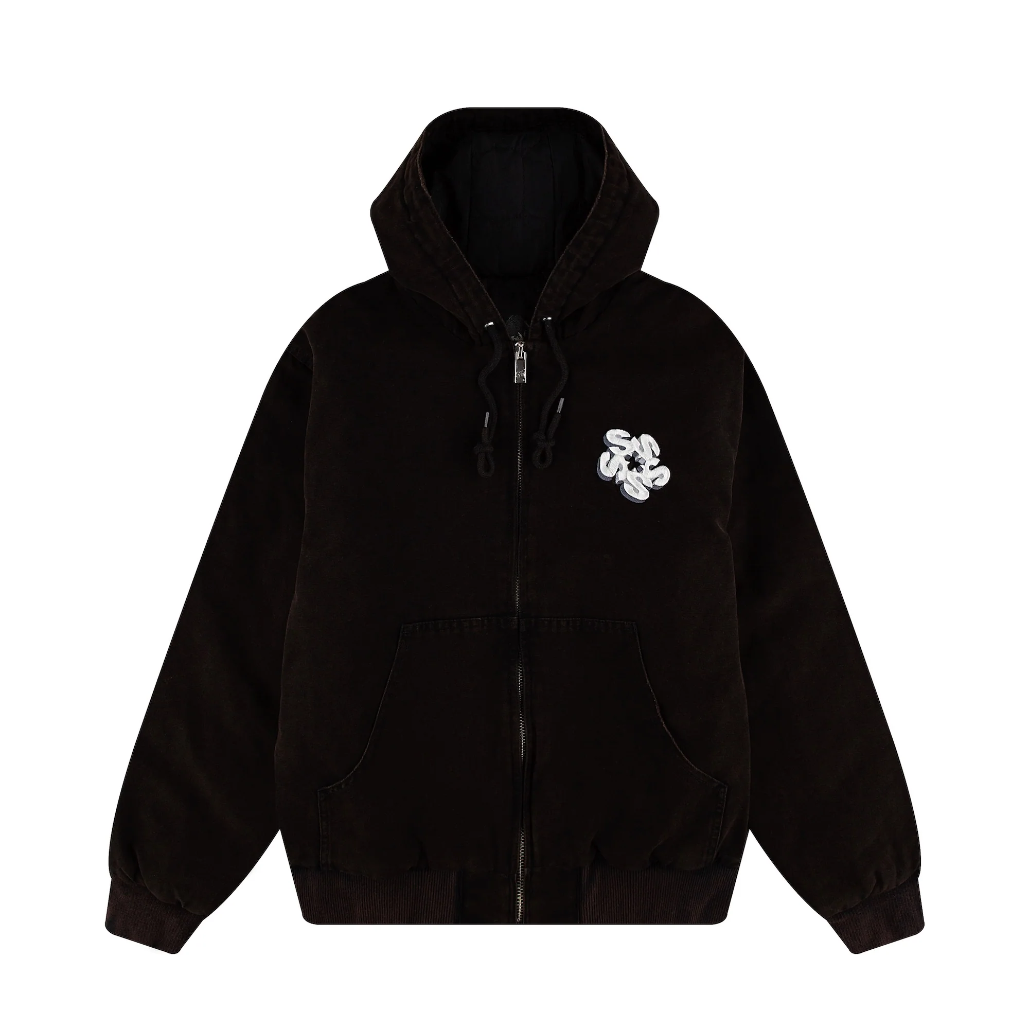 "silence" Workwear Jacket black washed - Image 2