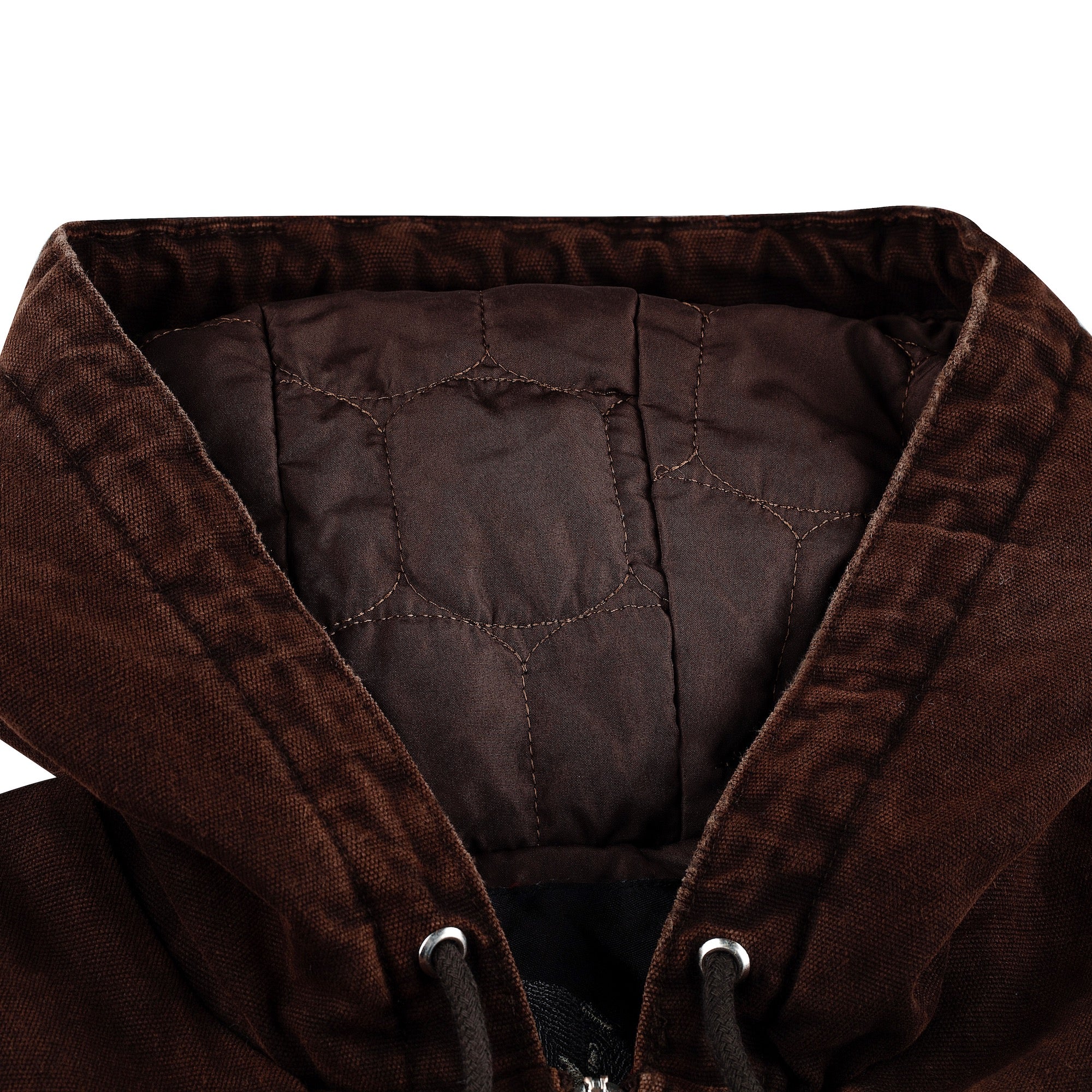 "silence" Workwear Jacket brown washed - Image 5