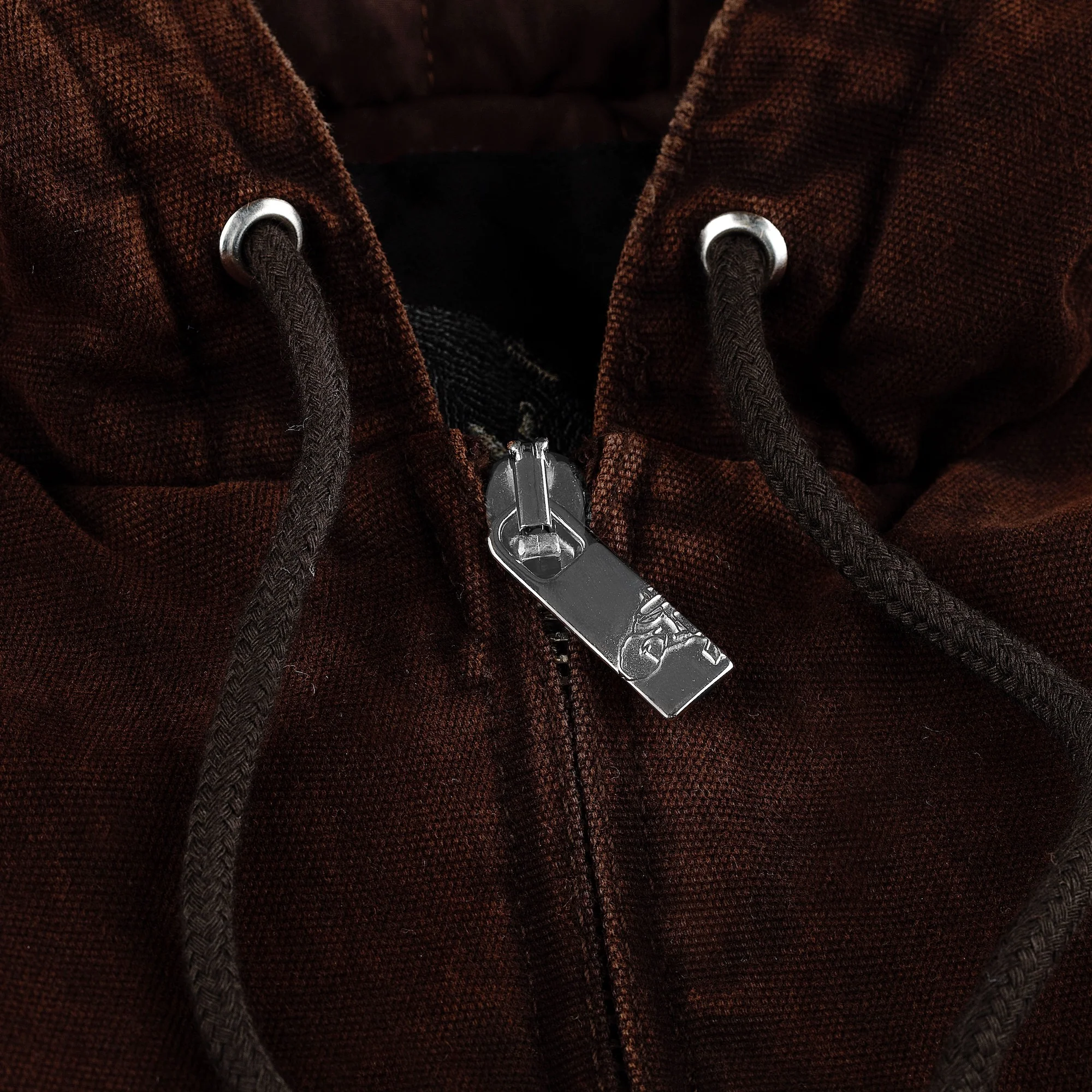 "silence" Workwear Jacket brown washed - Image 7