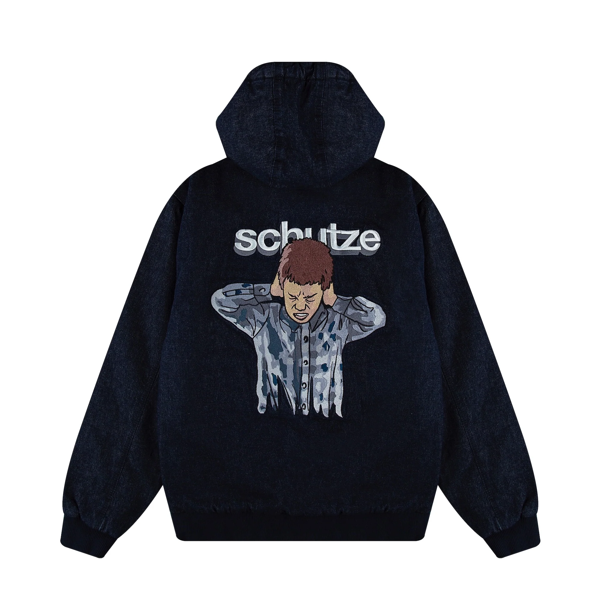 "silence" Workwear Jacket denim washed