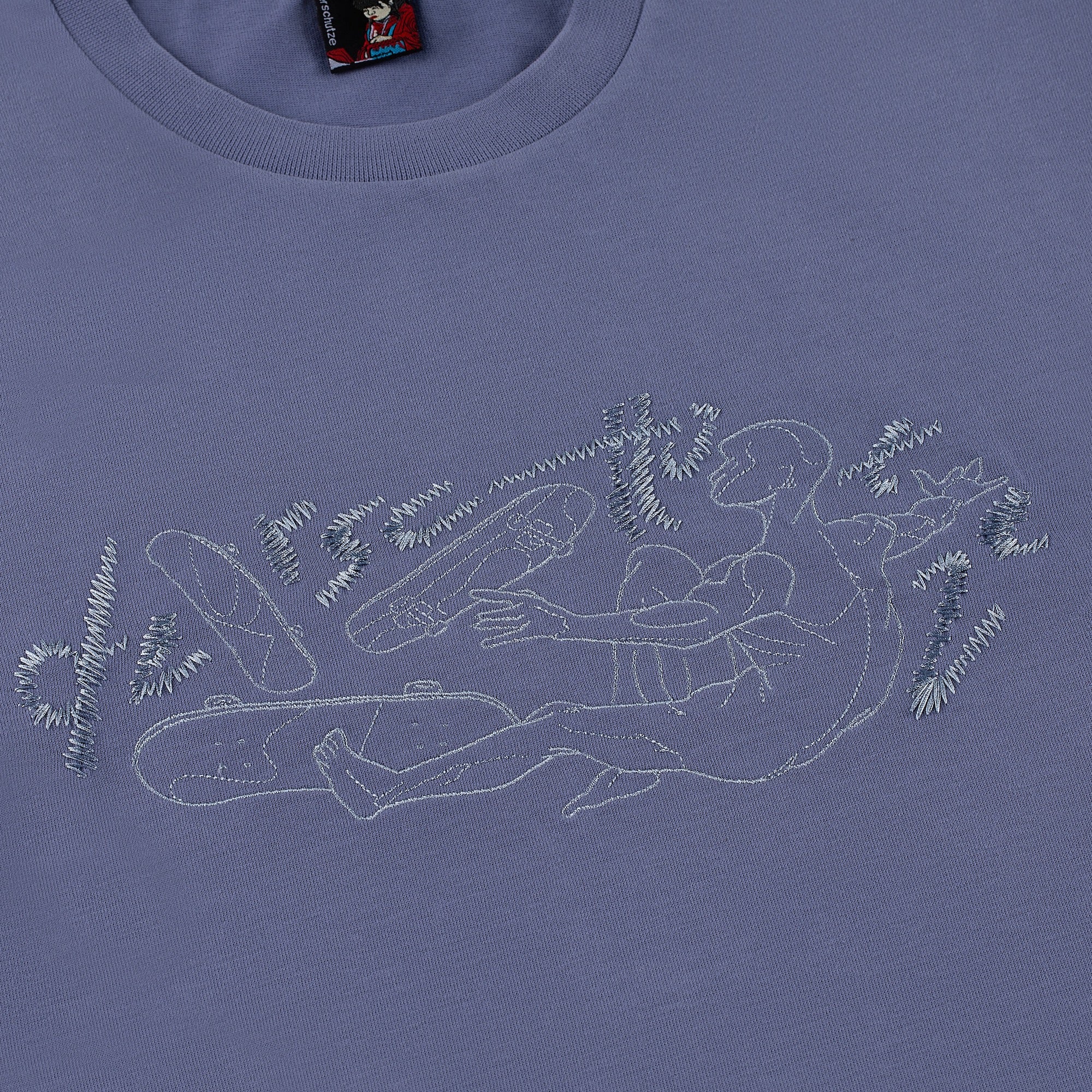 "skate" T-Shirt purple - Image 2