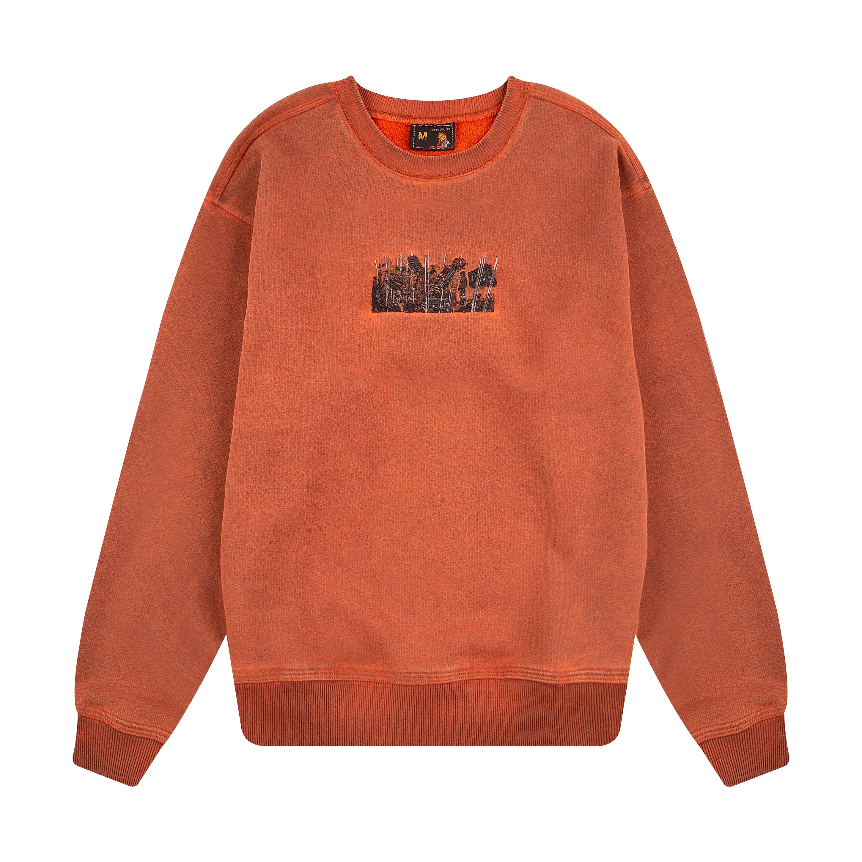 "super kid" crewneck orange - Image 2