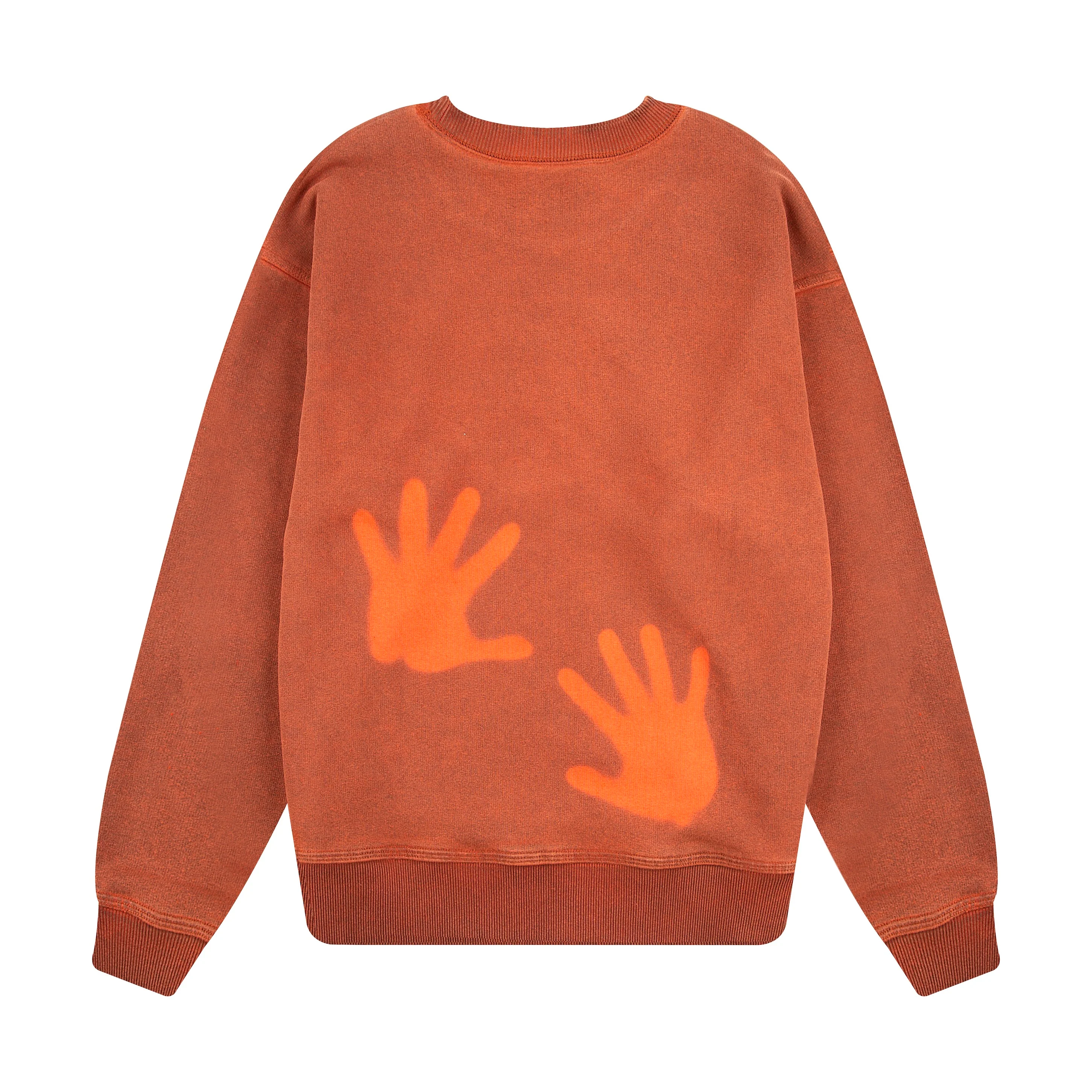 "super kid" crewneck orange - Image 5