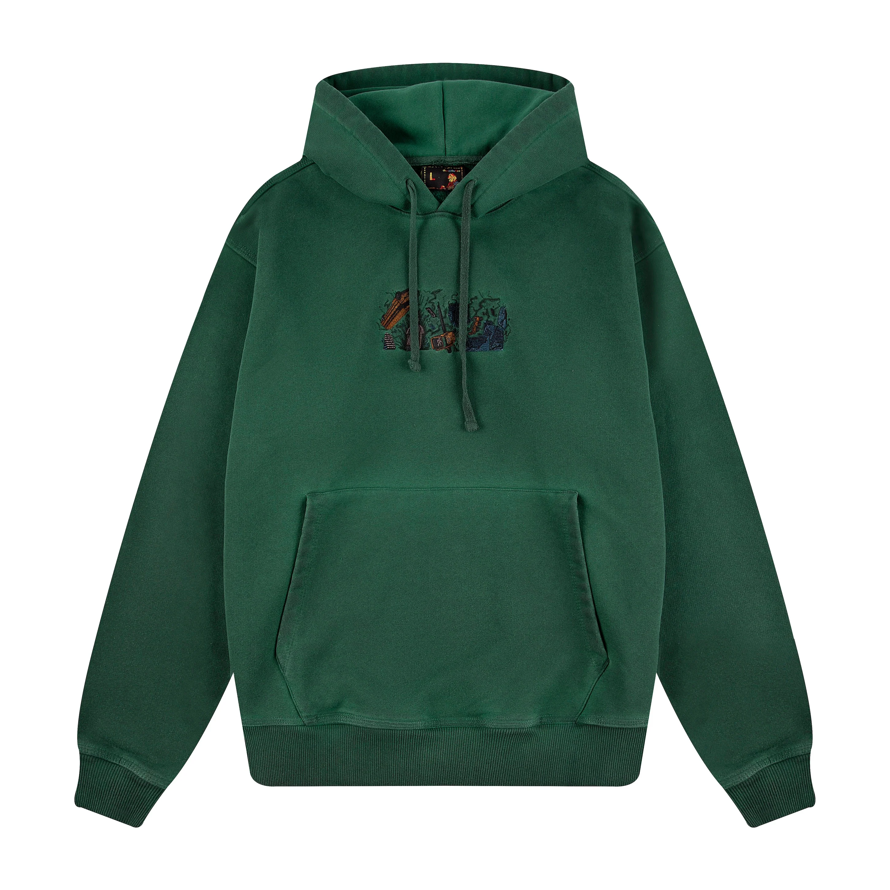 "super kid" Hoodie green - Image 2