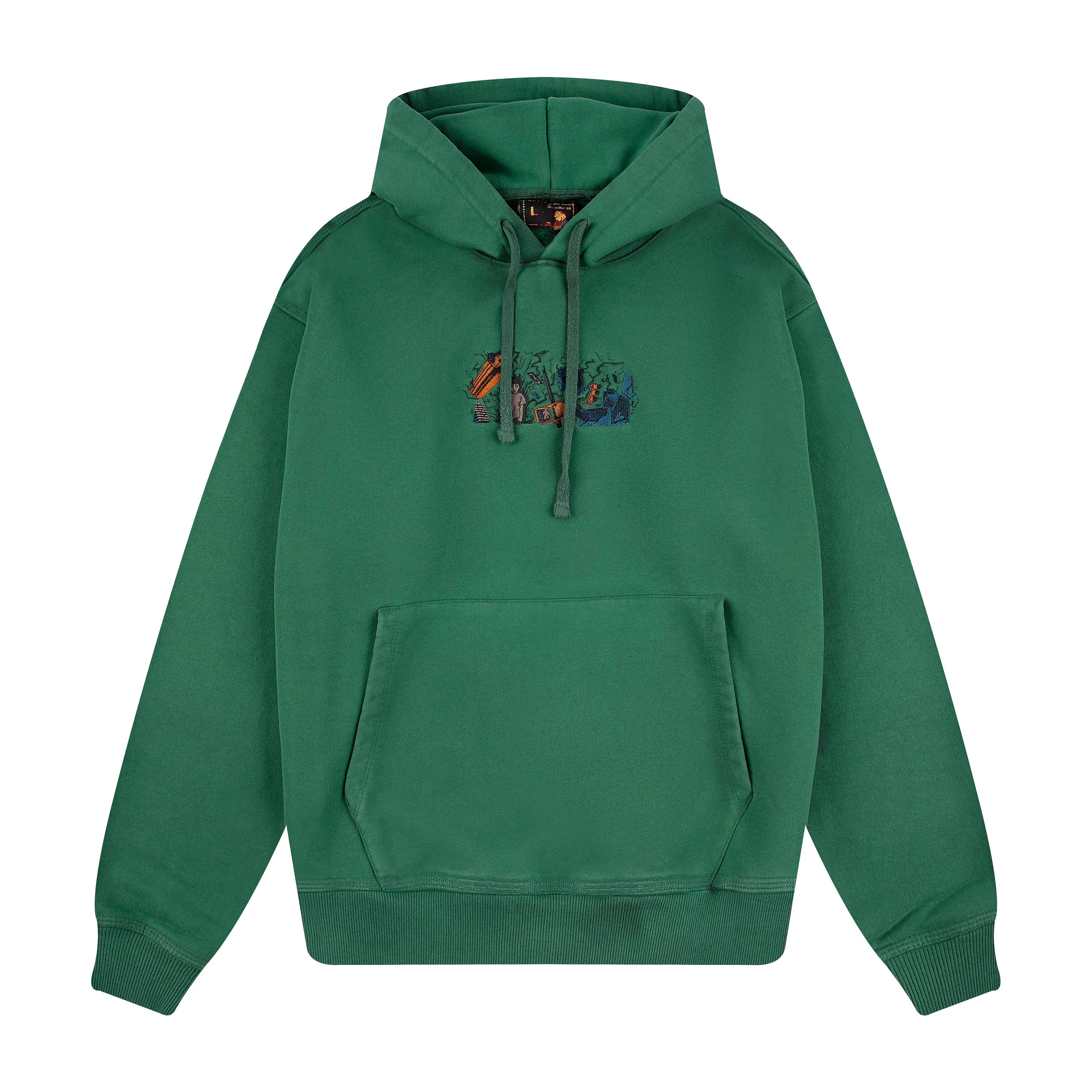 "super kid" Hoodie green - Image 3