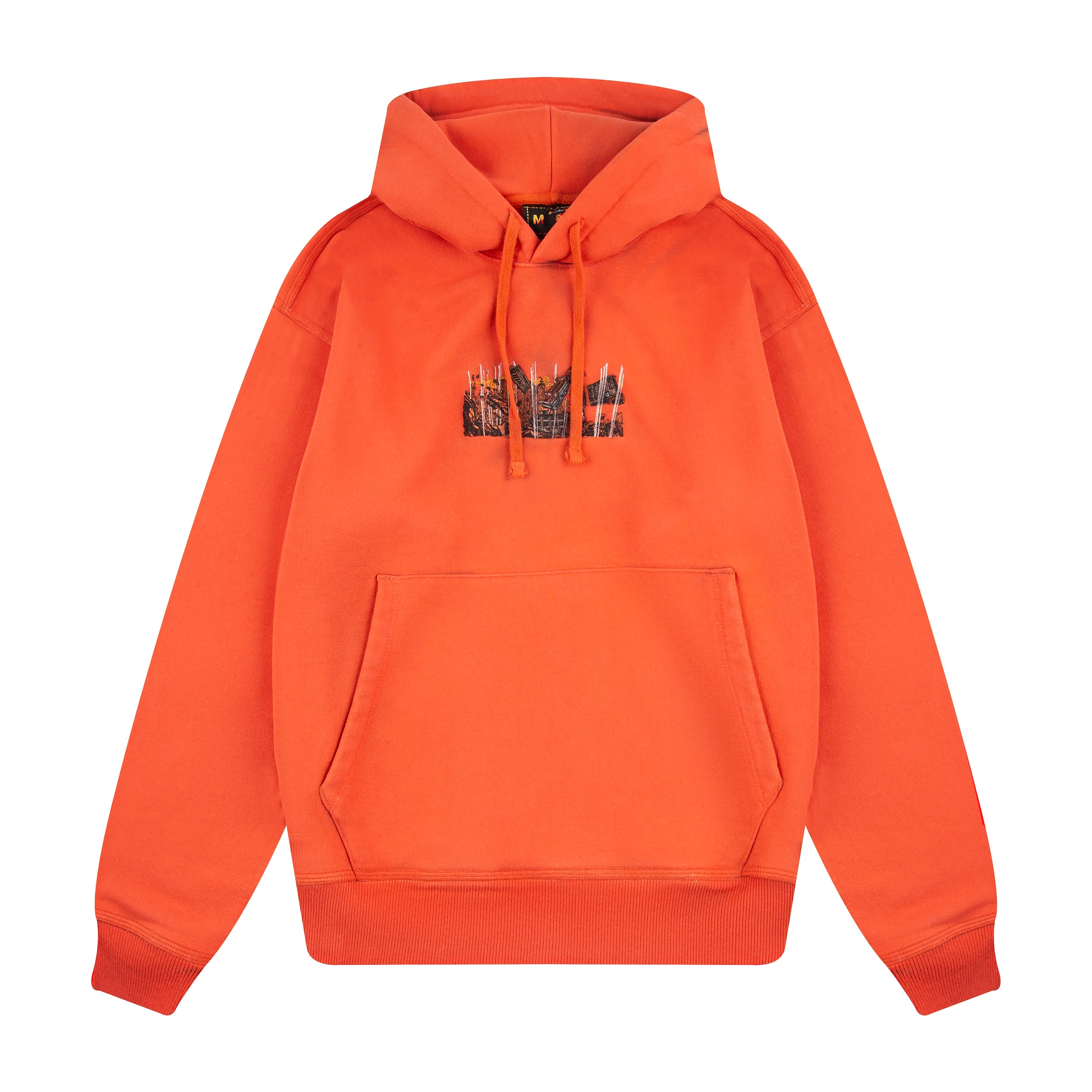 "super kid" Hoodie orange - Image 3