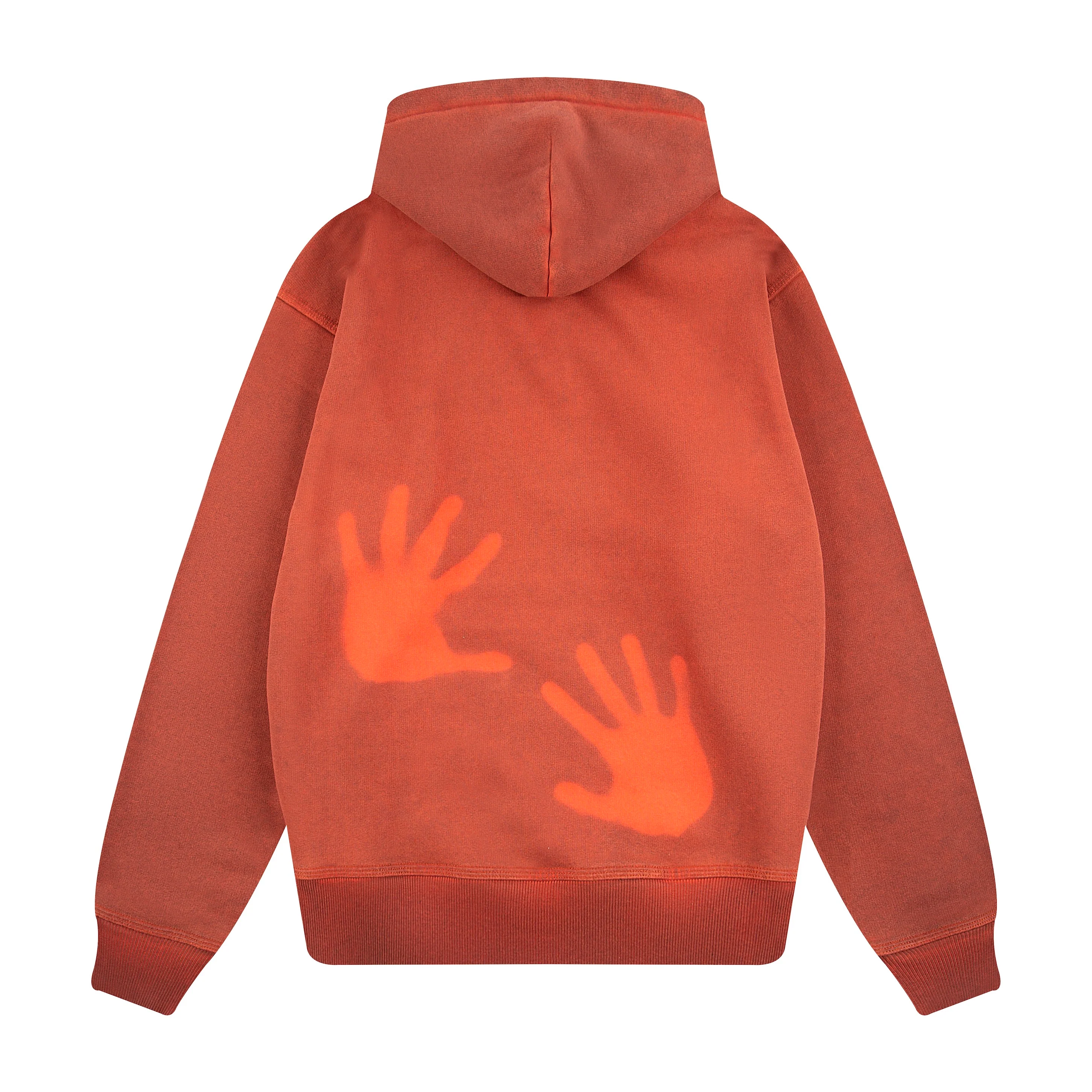"super kid" Hoodie orange - Image 5