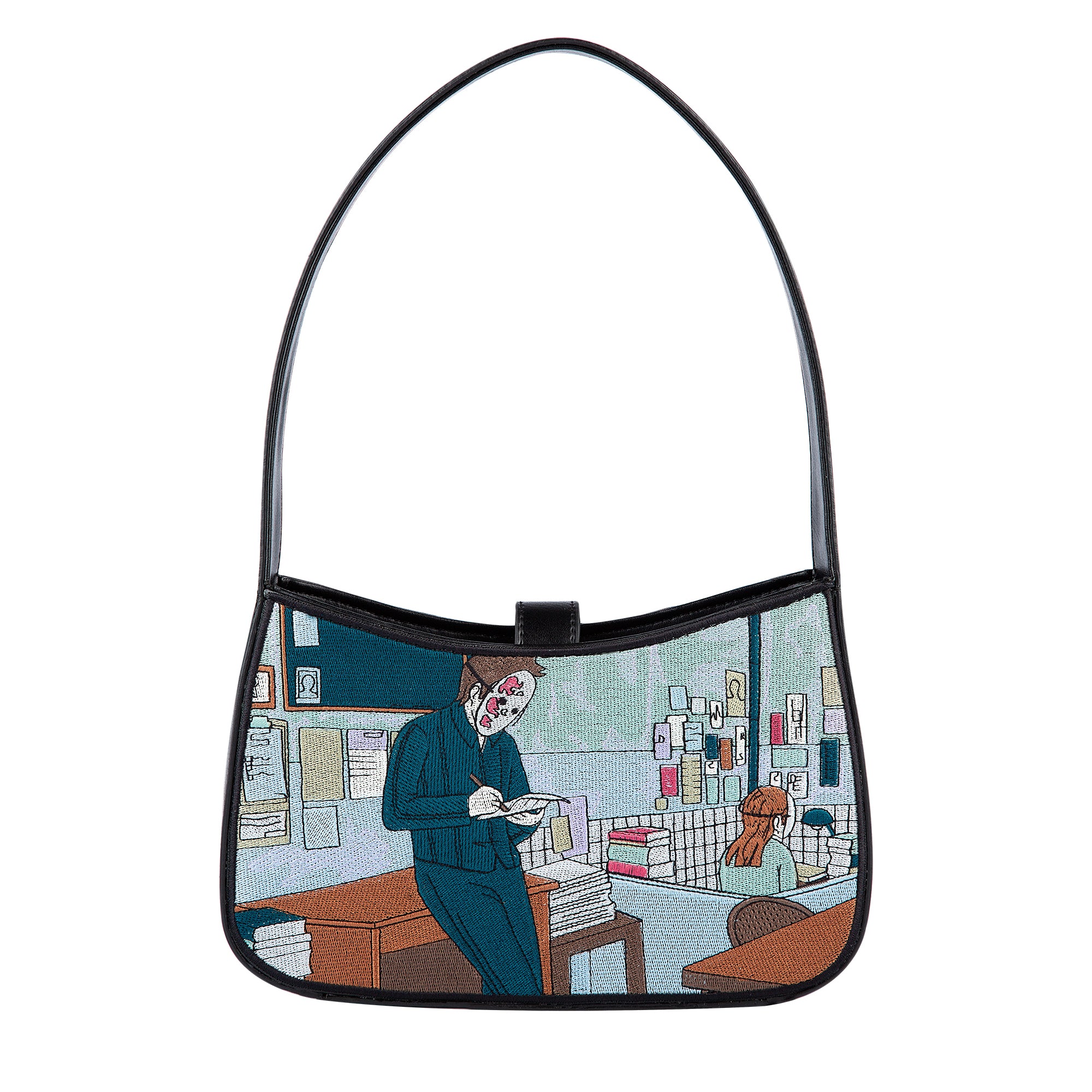 "the office" baguette Handbag - Image 2