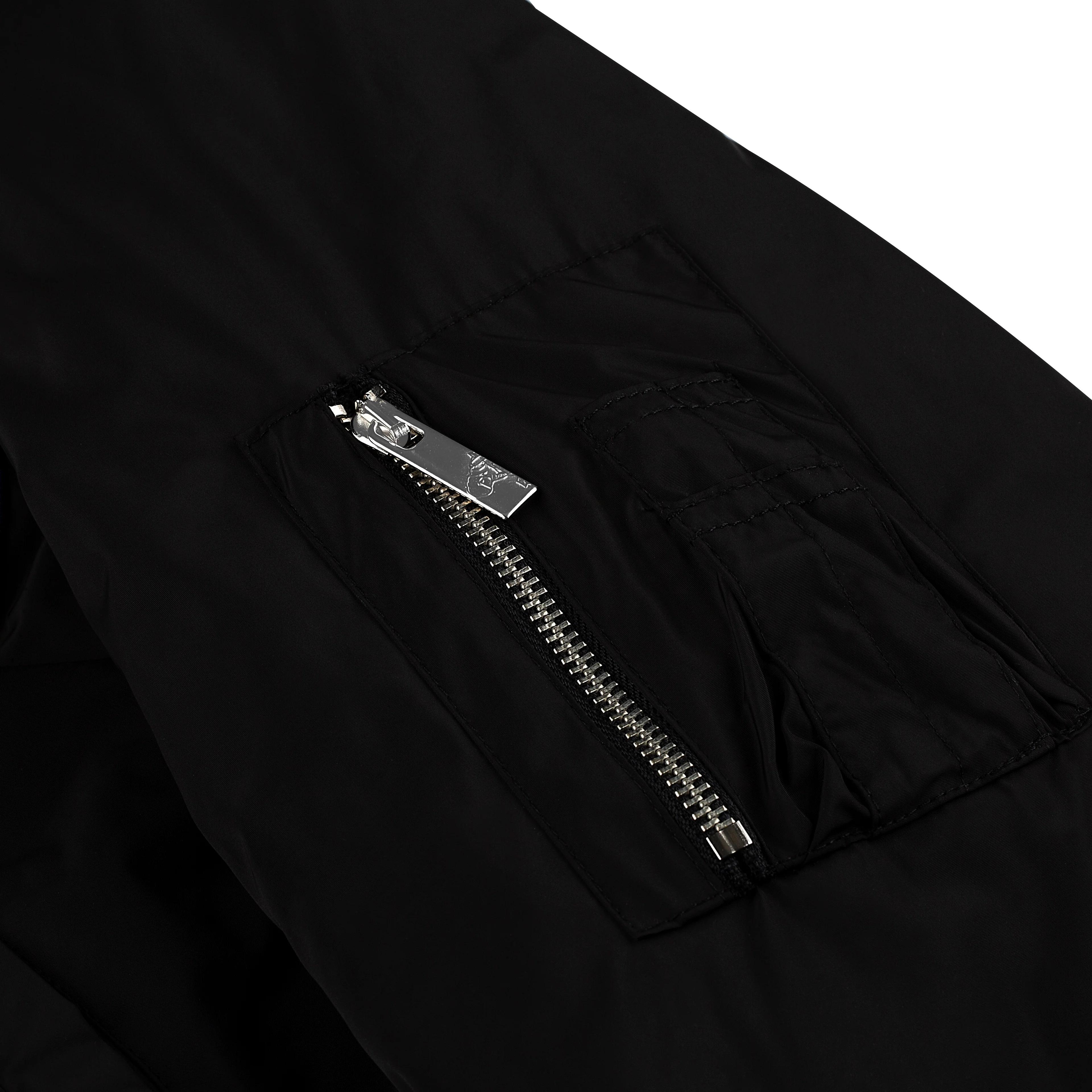 "valentines day" Bomber Jacket heat reactive black - Image 8