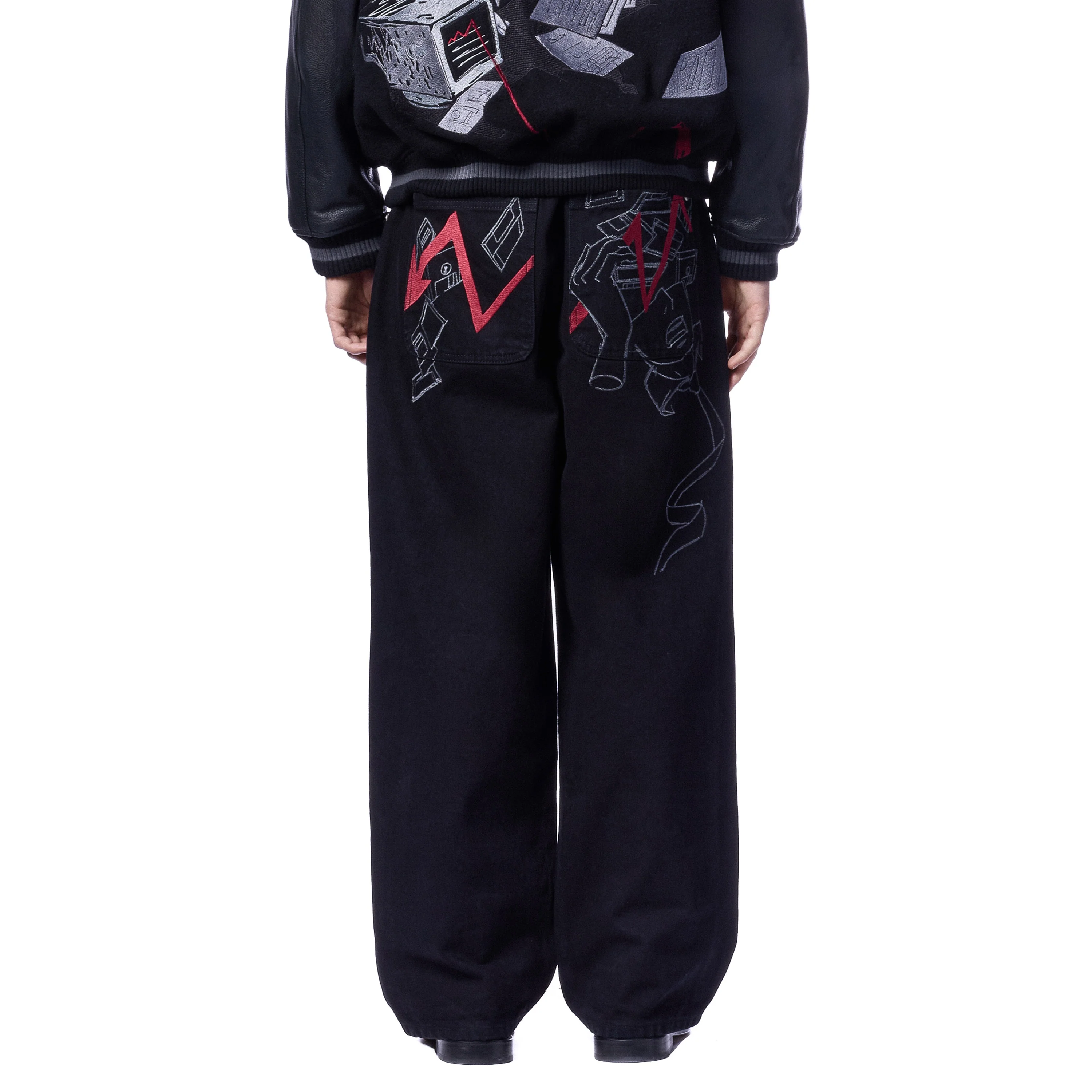 "wall street" black Denim - Image 10