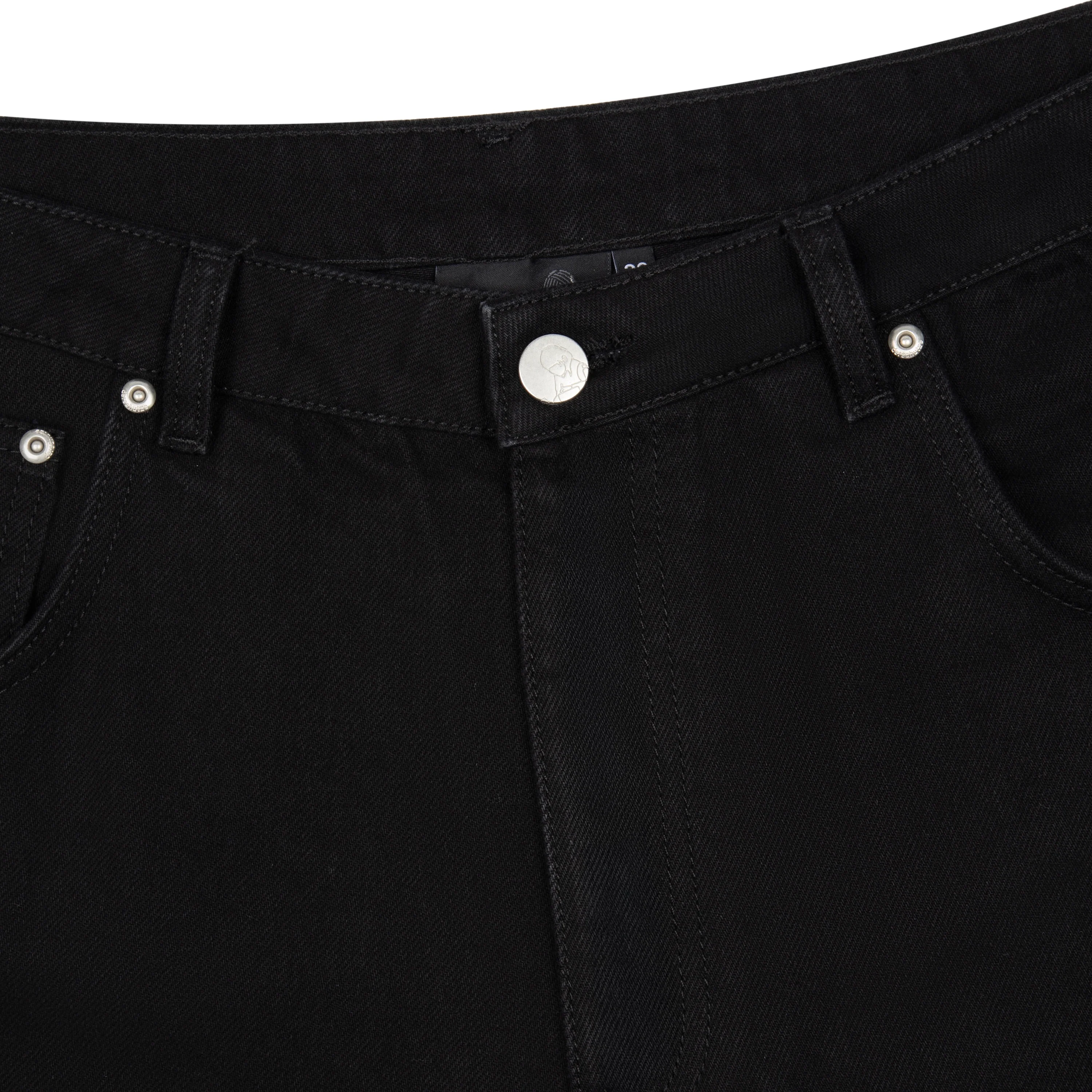 "wall street" black Denim - Image 4