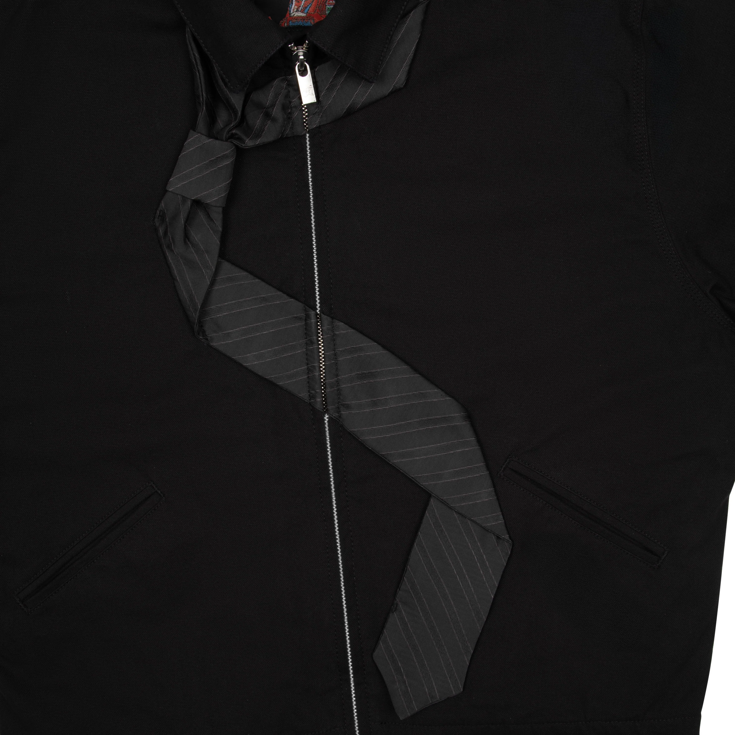 "wall street" denim Jacket - Image 4