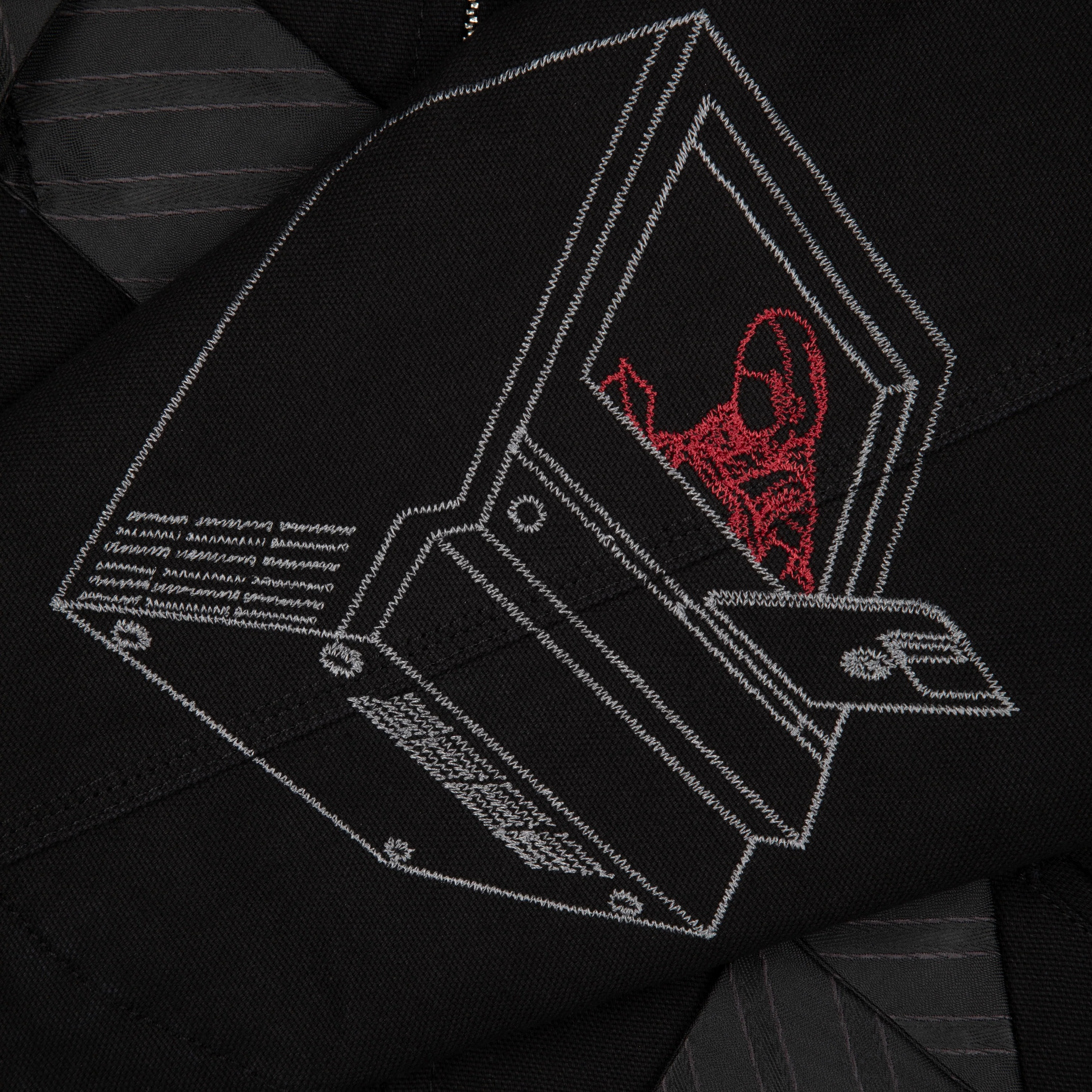 "wall street" denim Jacket - Image 6