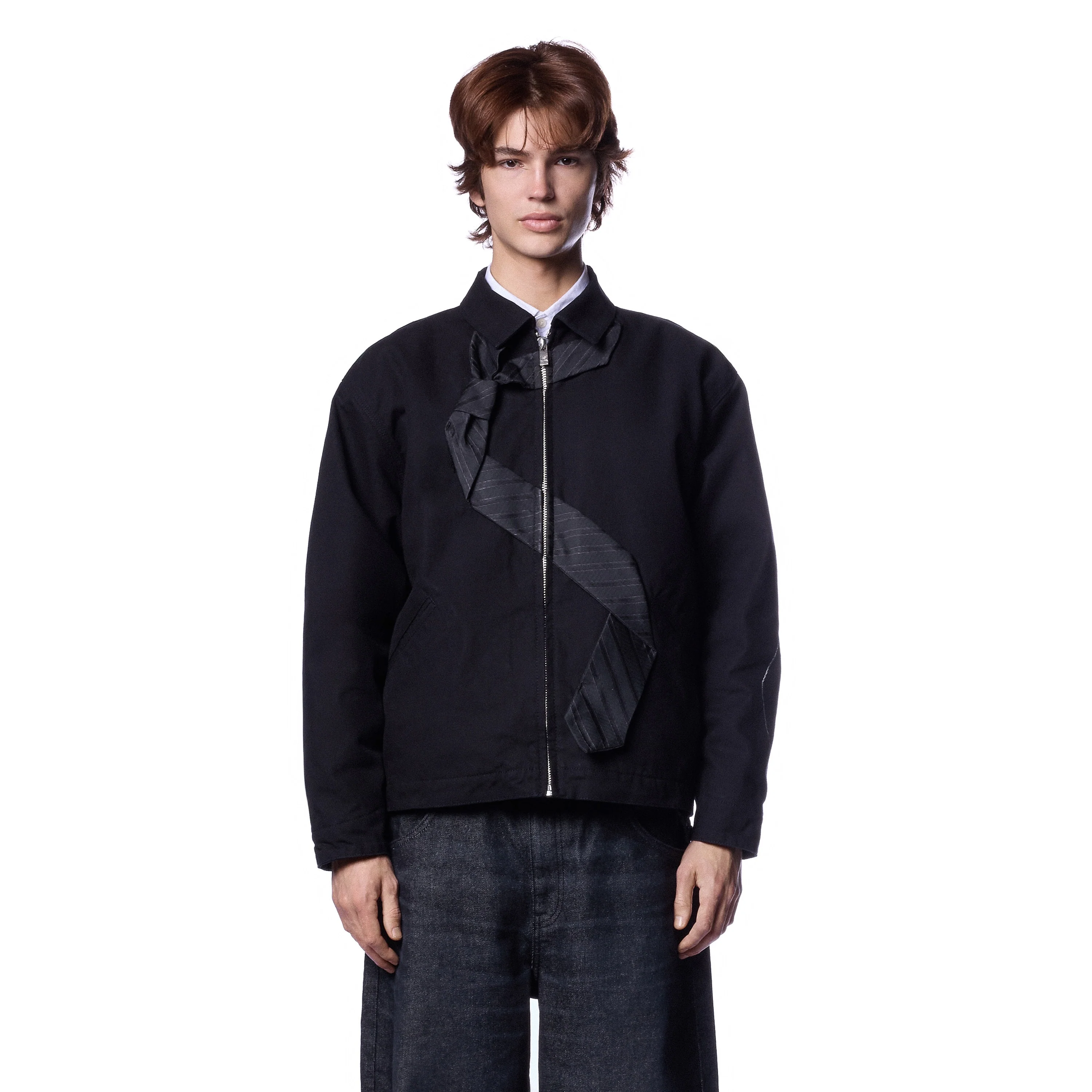 "wall street" denim Jacket - Image 9