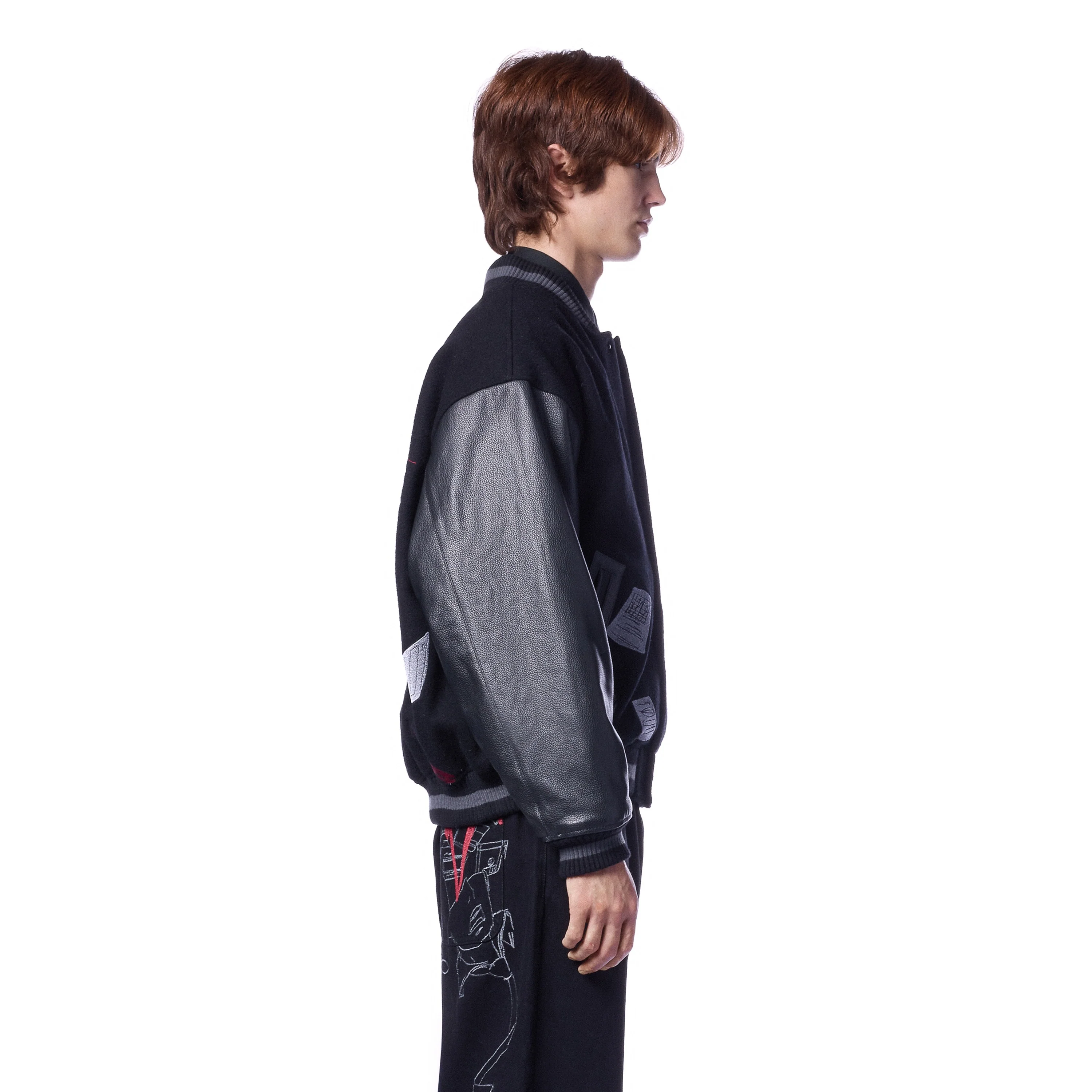 "wall street" varsity Jacket - Image 12