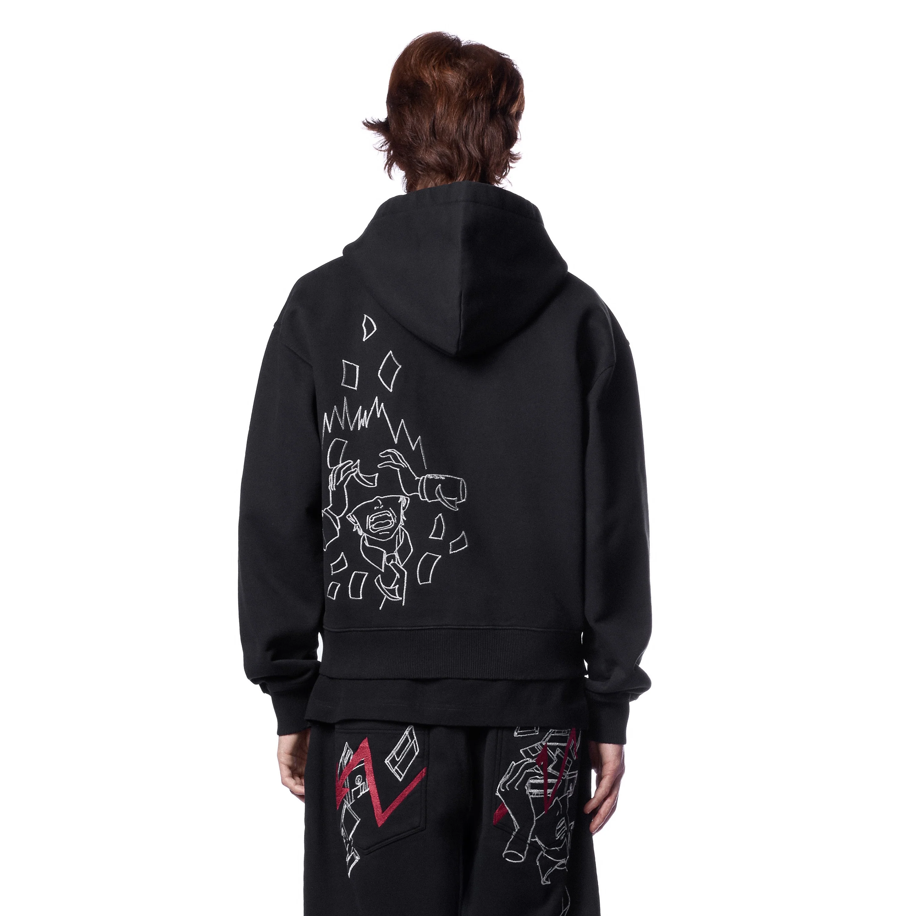 "wall street" Zip Up - Image 9